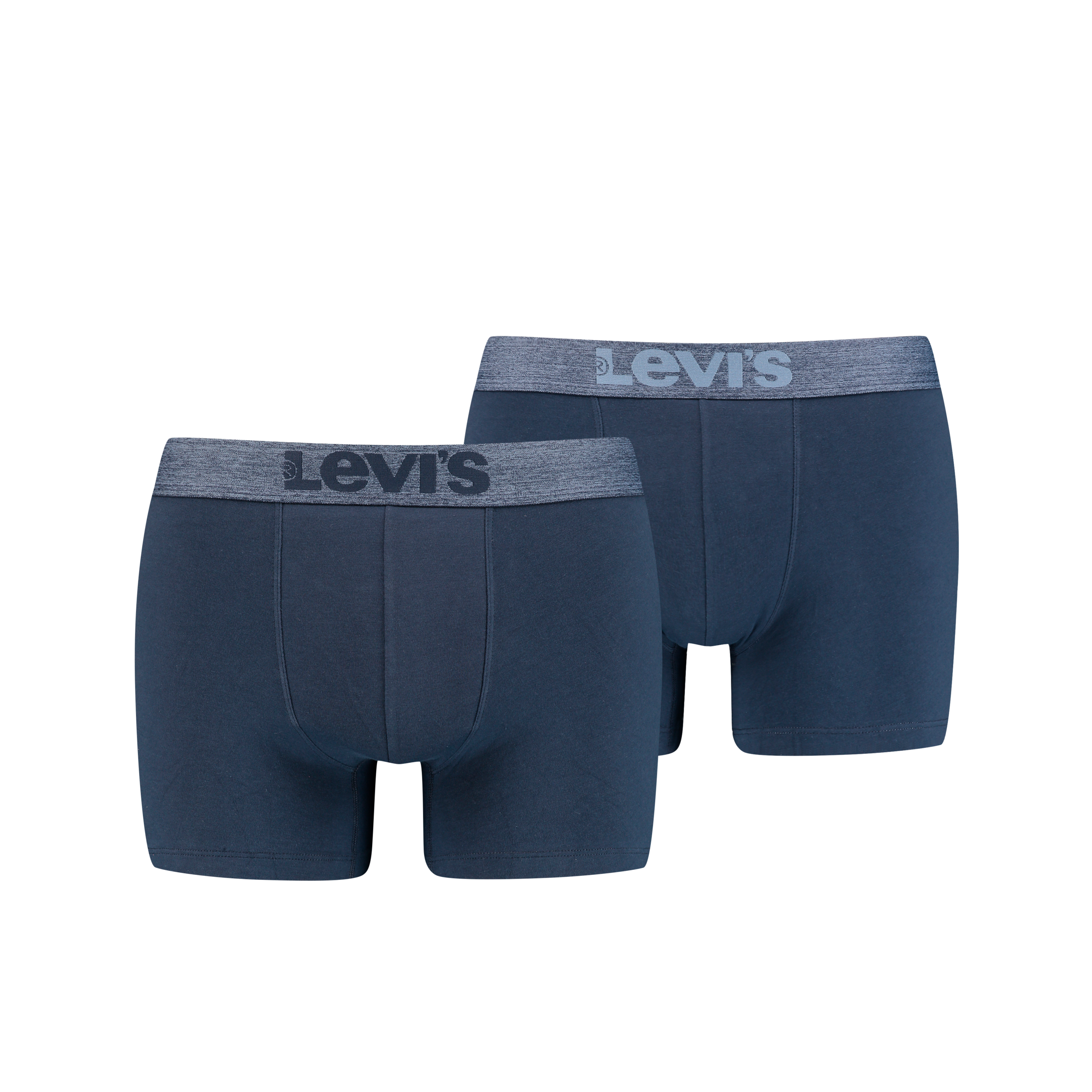 Levis Boxershorts "LEVIS MEN MEL WB BOXER BRIEF ORG CO 2P", mit breitem Log günstig online kaufen