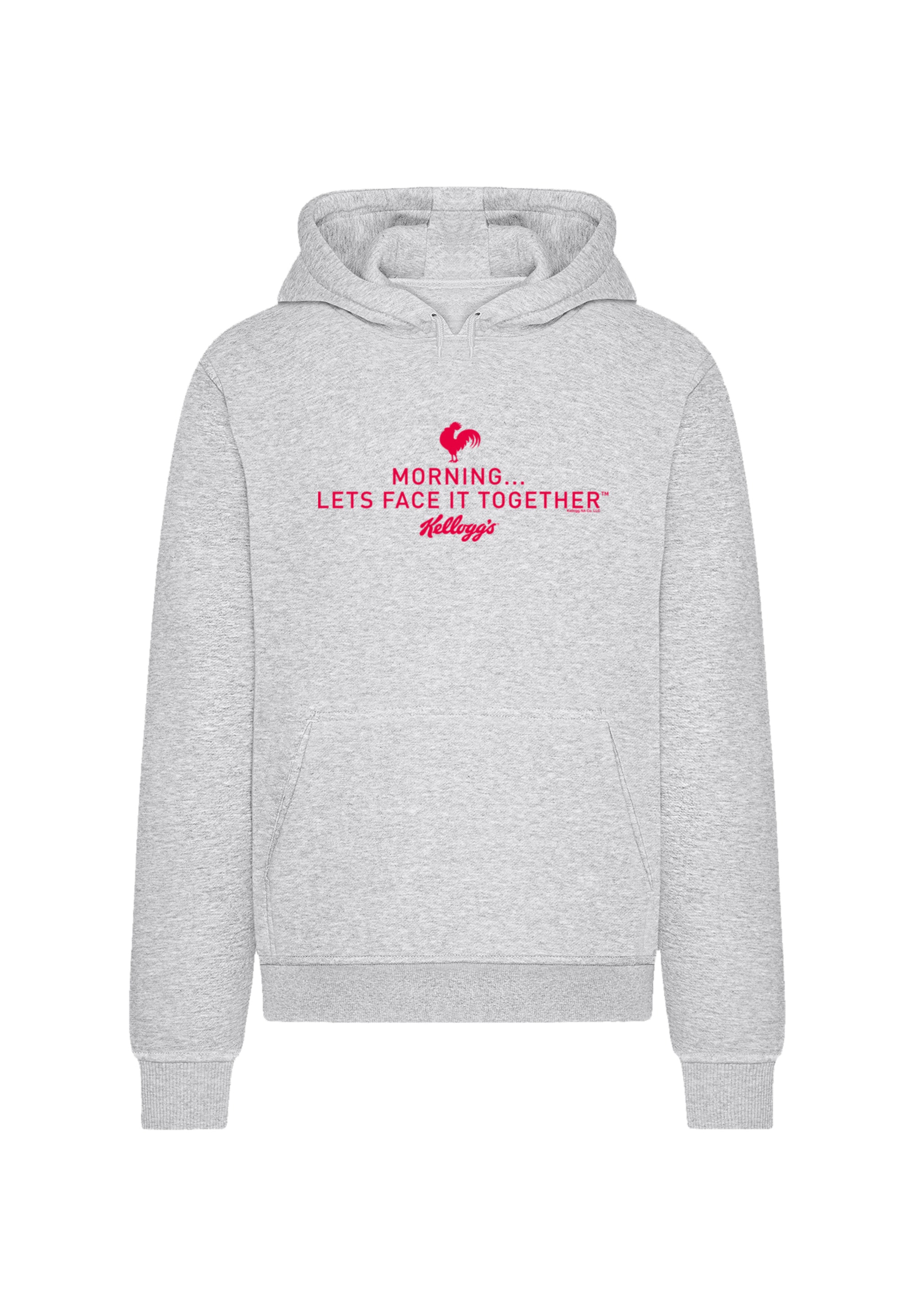 F4NT4STIC Kapuzenpullover "Kelloggs Breakfast Cereals Morning Lets Face It" günstig online kaufen