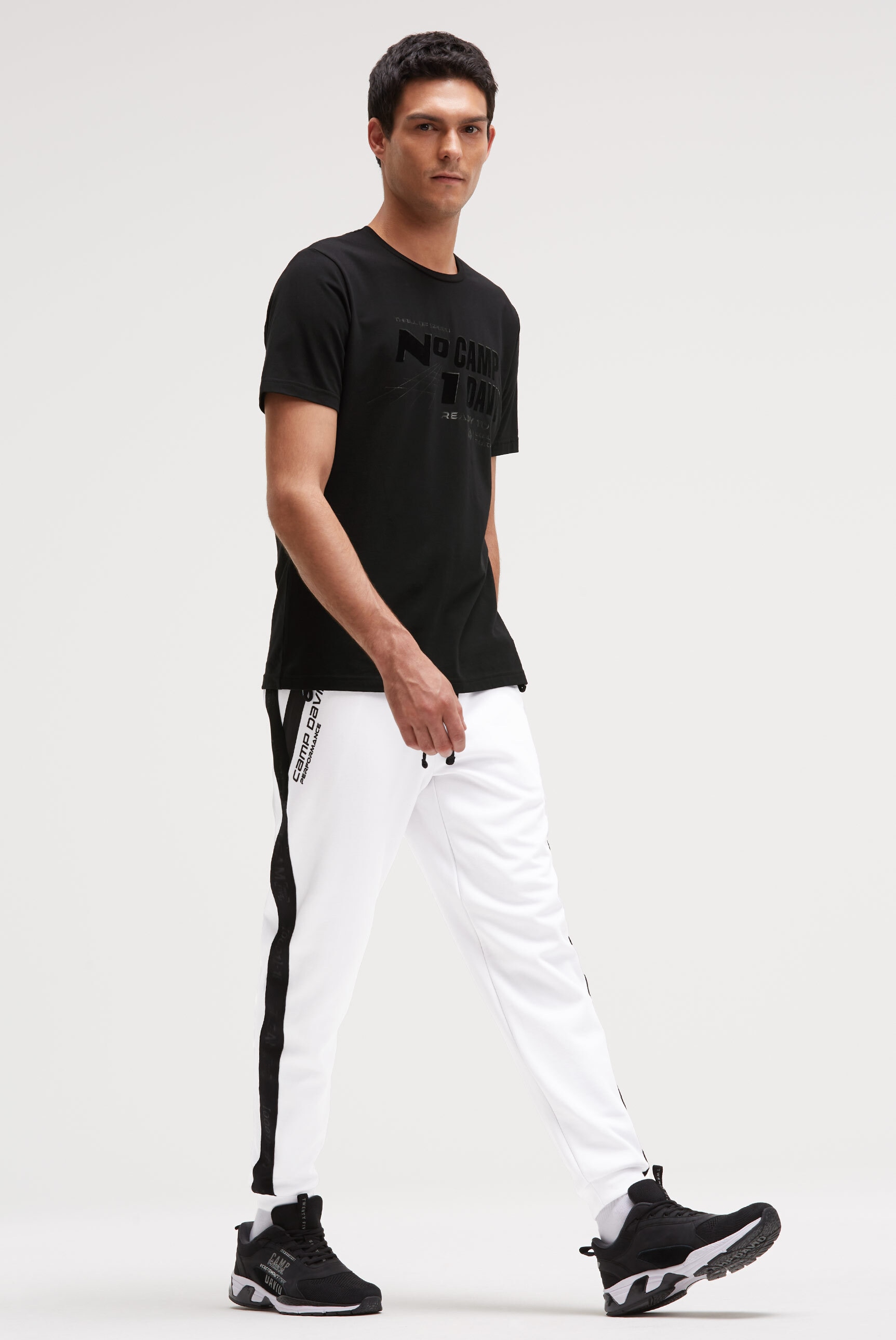 CAMP DAVID Sporthose  mit Reißverschlusstaschen