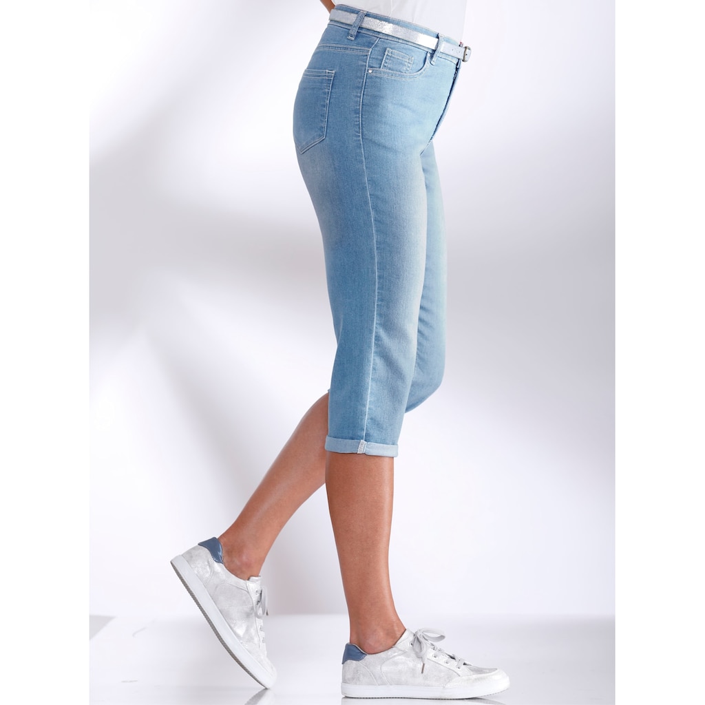 Casual Looks Caprijeans, (1 tlg.)