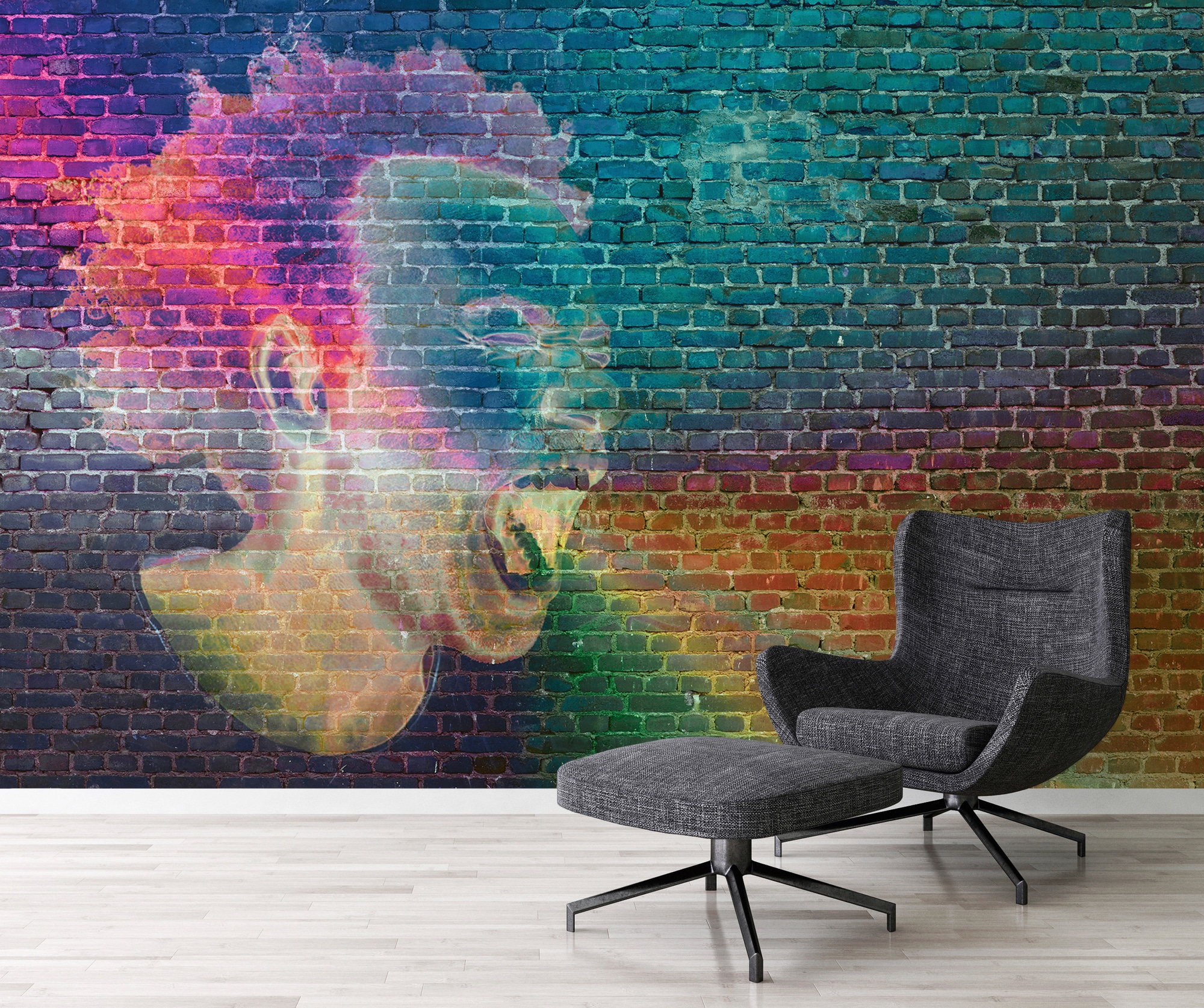 Architects Paper Fototapete »Atelier 47 Scream 1«, Steinoptik, Vlies, Wand, Schräge, Decke