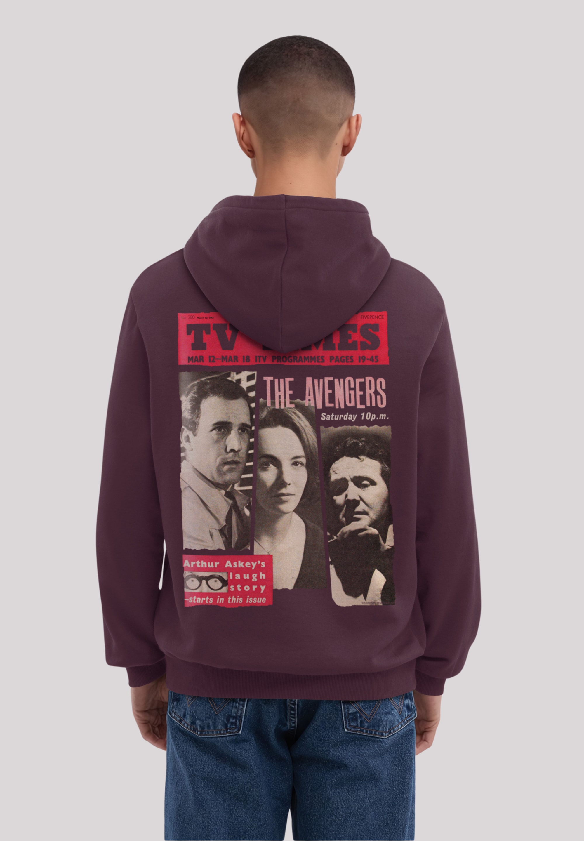 F4NT4STIC Kapuzenpullover "TV Times The Avengers 1961 Cover", Premium Quali günstig online kaufen