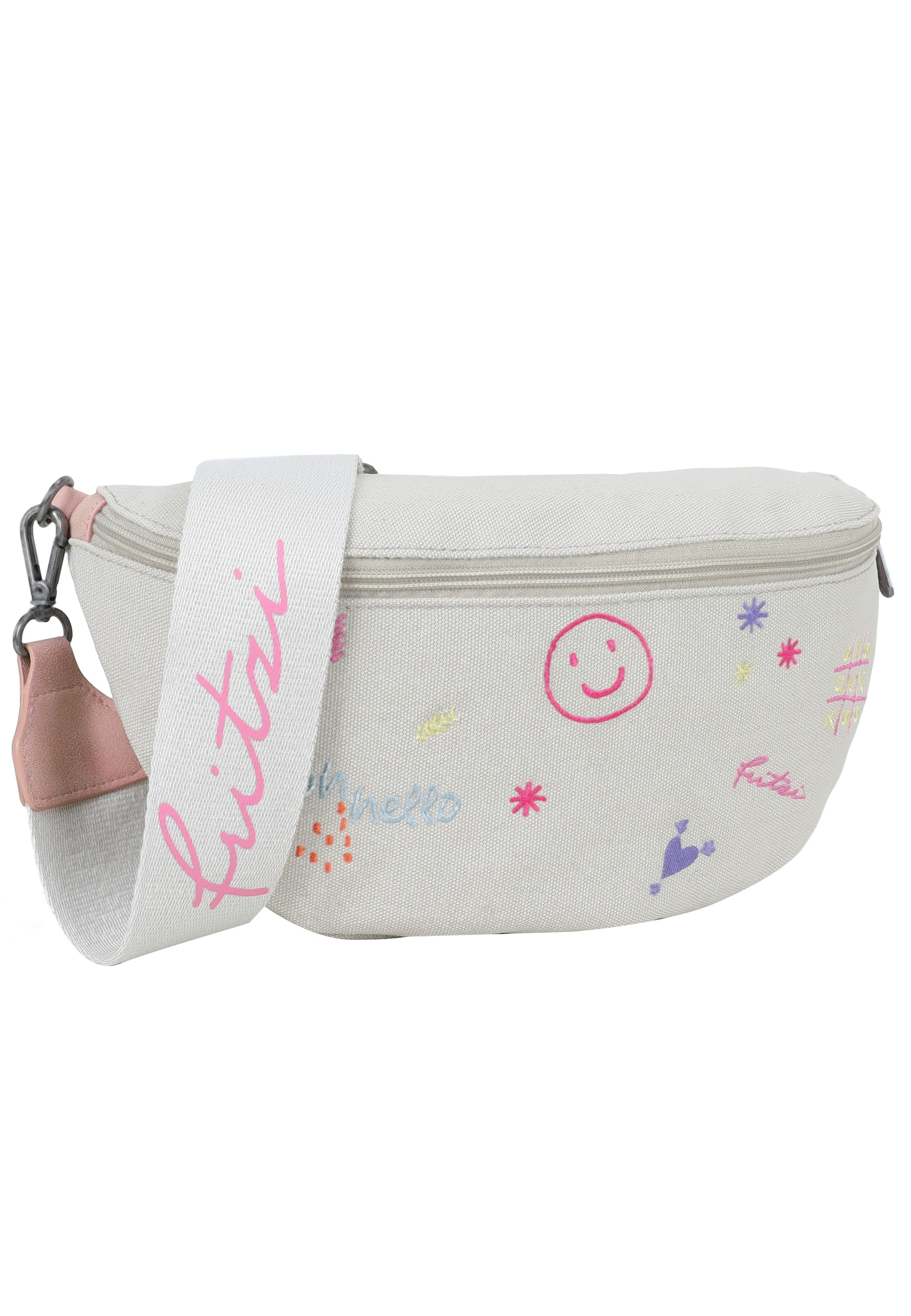Fritzi aus Preußen Schultertasche »Bum Bag Medium Limited Embro Fun« mit tollen Stickdetails