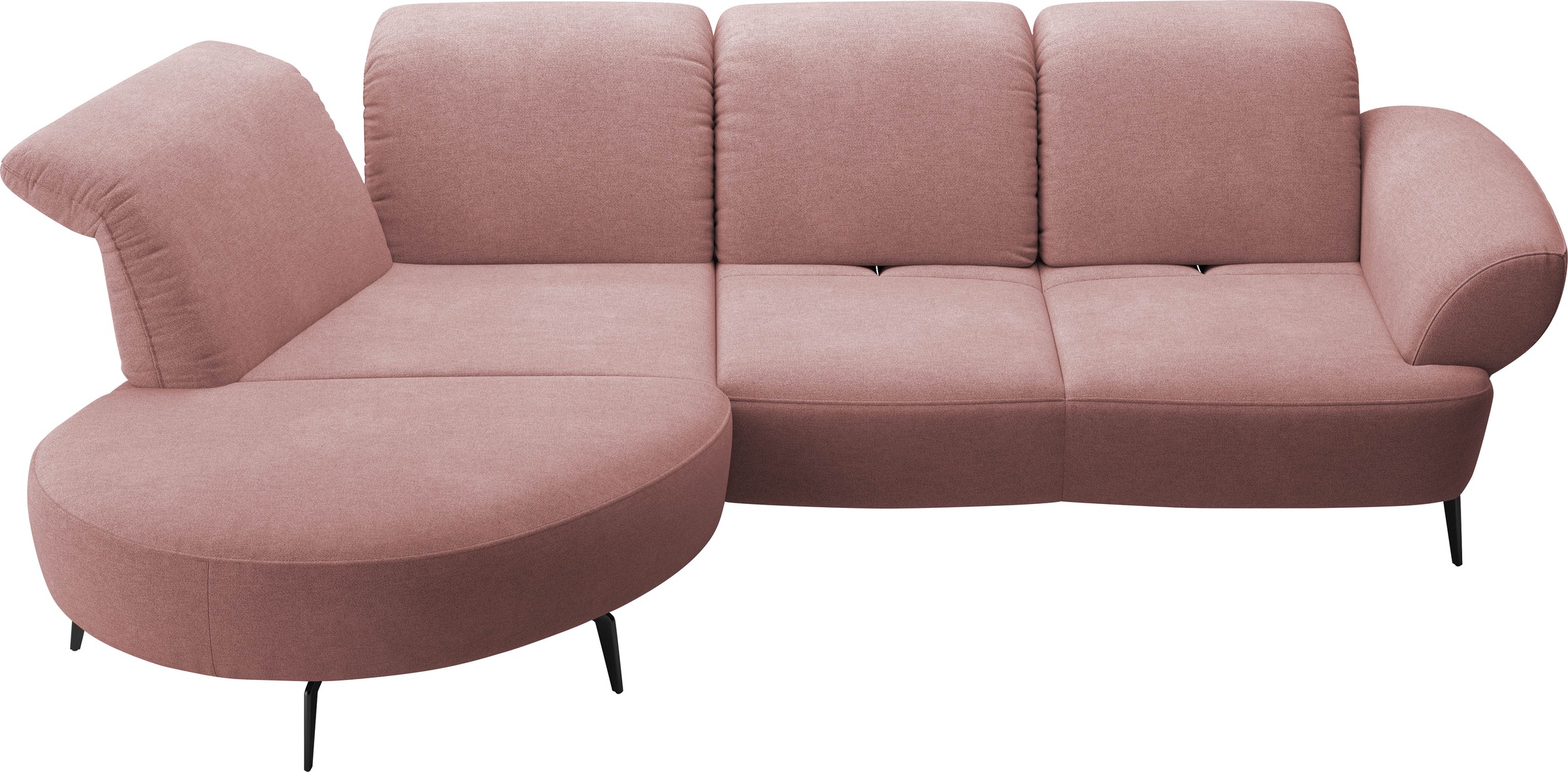 sit&more Ecksofa »Dance«, inkl.System Click&Seat und Sitztiefenverstellung