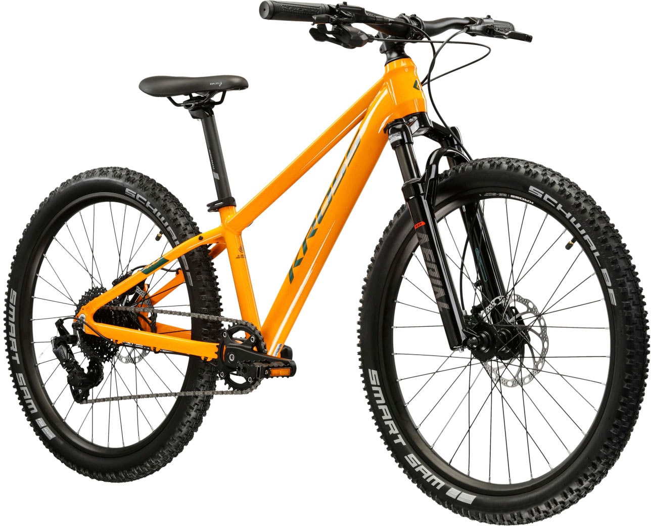 Kross Jugendfahrrad »Jugend-MTB Level Jr 4.0«, 9 Gang, microSHIFT, ADVENT M6195S Schaltwerk, Kettenschaltung