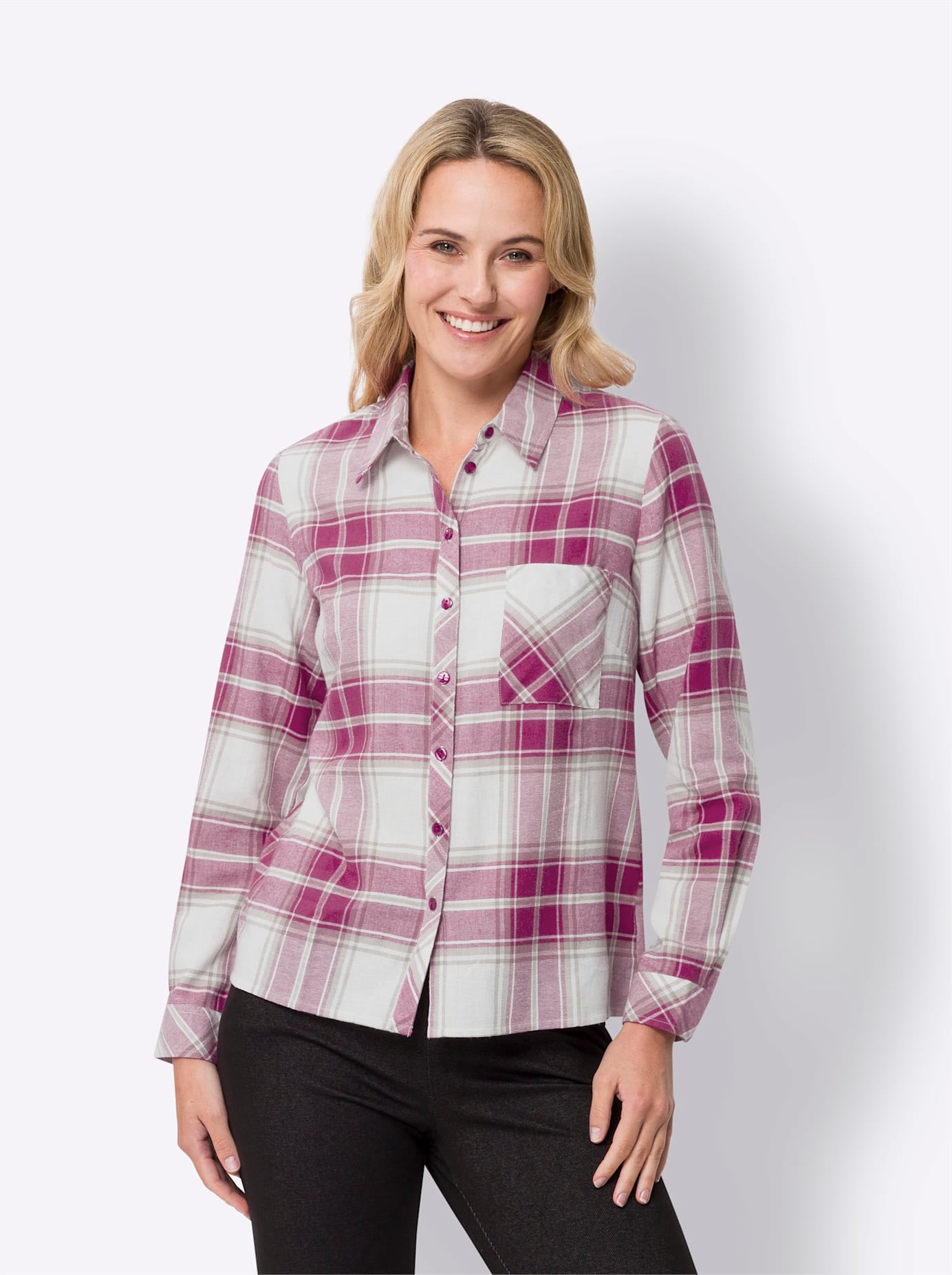 Classic Basics Flanellbluse