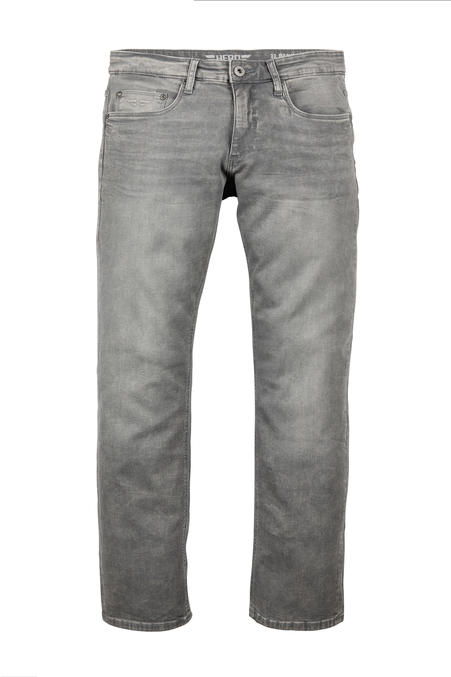 HERO by John Medoox 5-Pocket-Jeans »Phoenix Denim BIG Season Straight Cut Stretch«, Straight Fit Casual Clean Wash Denim Jeans für Herren