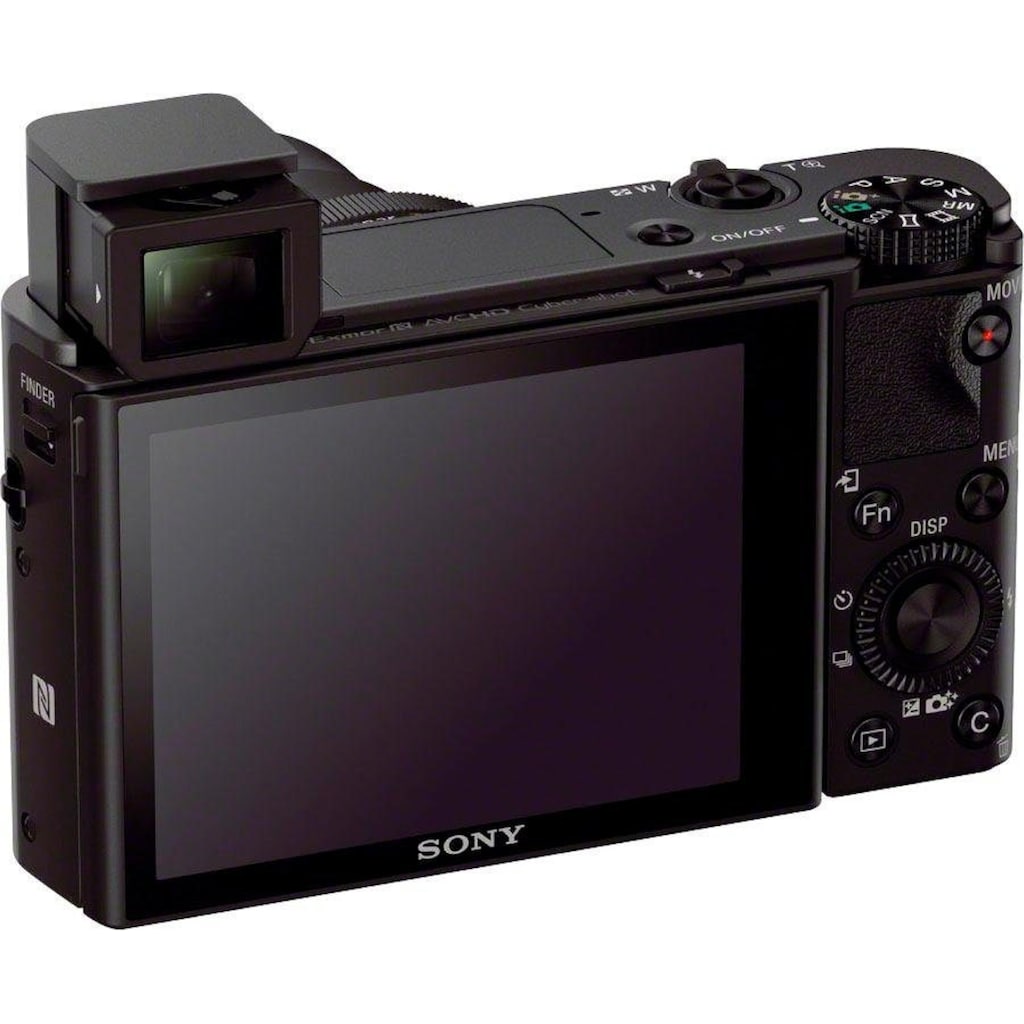 Sony Systemkamera »DSC-RX100 III G«, 24-70mm Carl Zeiss Vario Sonnar T* Objektiv (F1.8-F2.8), 20,1 MP, 2,9 fachx opt. Zoom, NFC-WLAN (Wi-Fi)