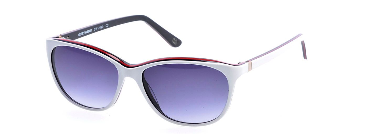 GERRY WEBER Sonnenbrille, Klassische Damenbrille, Vollrand