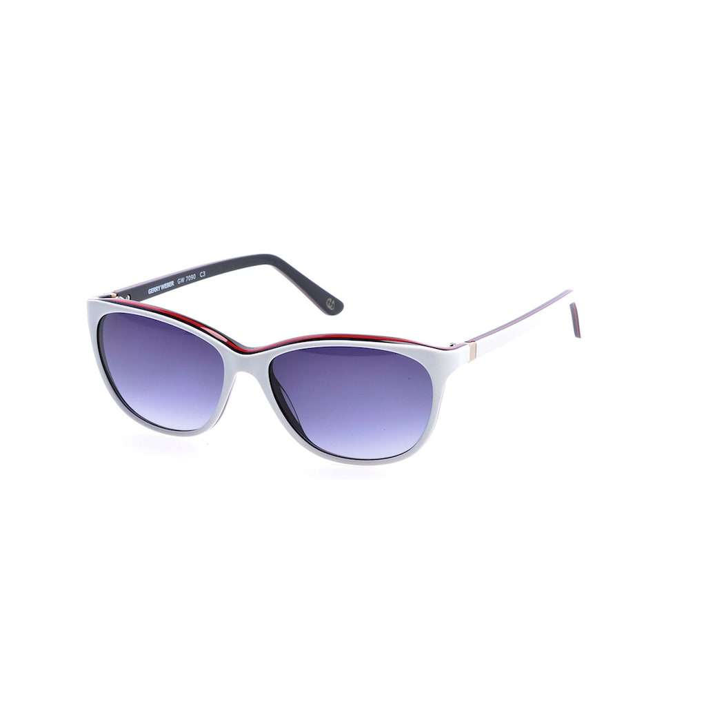 GERRY WEBER Sonnenbrille, Klassische Damenbrille, Vollrand