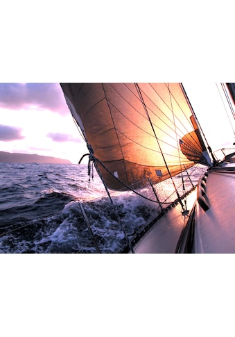 Fototapete »Sailing to Sunset«