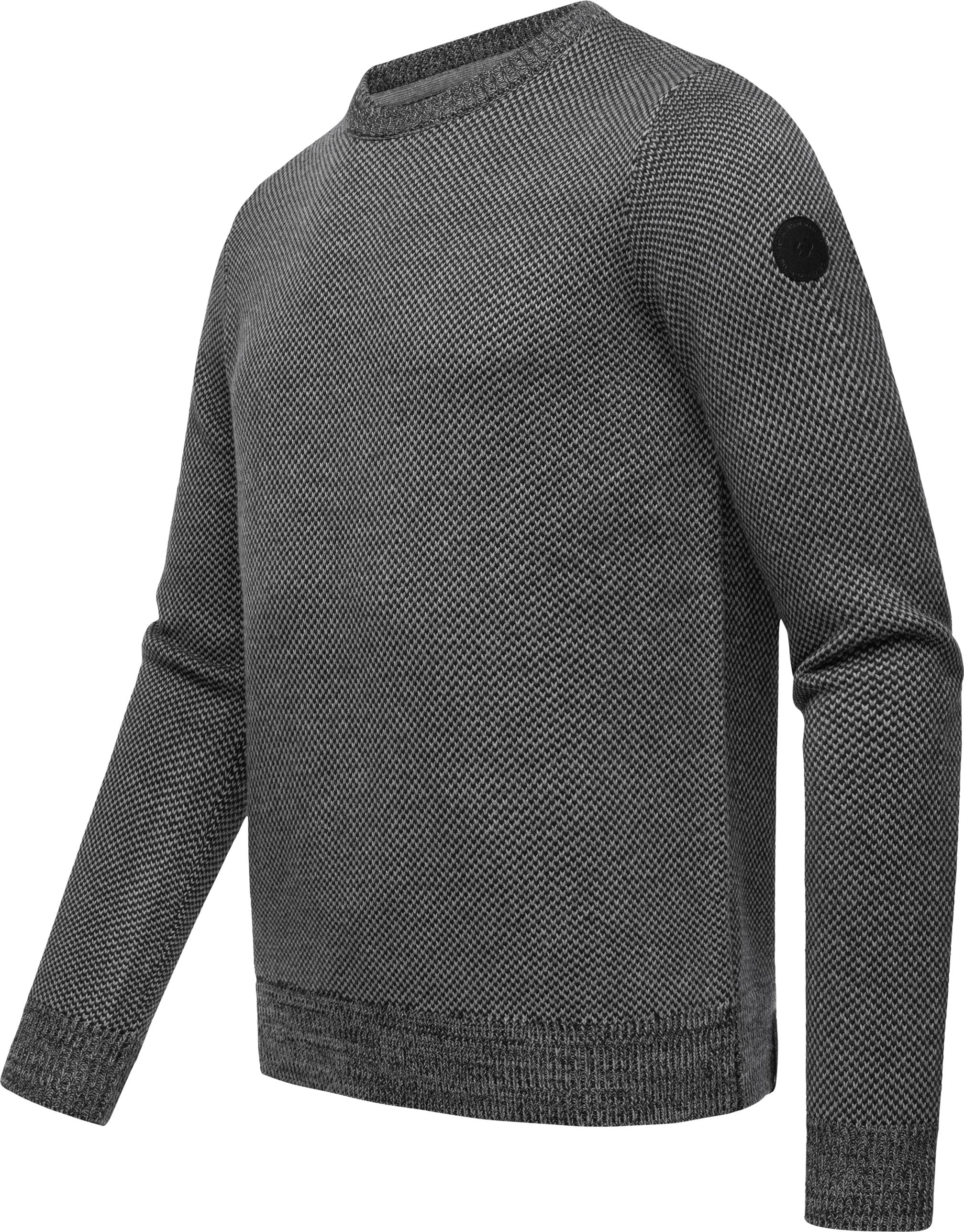 Ragwear Strickpullover "Larrs", stylischer Herren Sweatpullover mit Rippbün günstig online kaufen