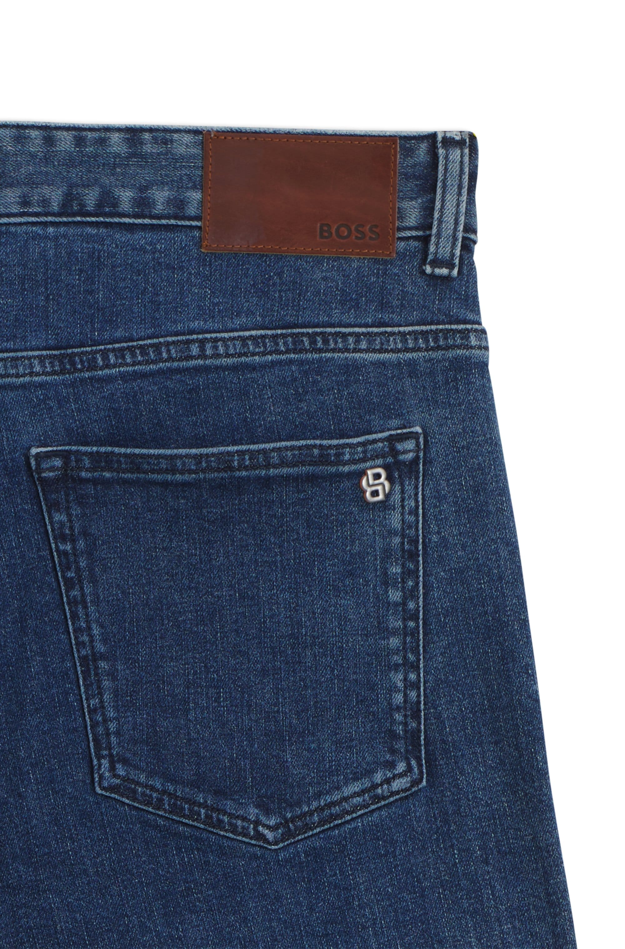 BOSS ORANGE Slim-fit-Jeans »DELAWARE BO«, in dezenter Waschung