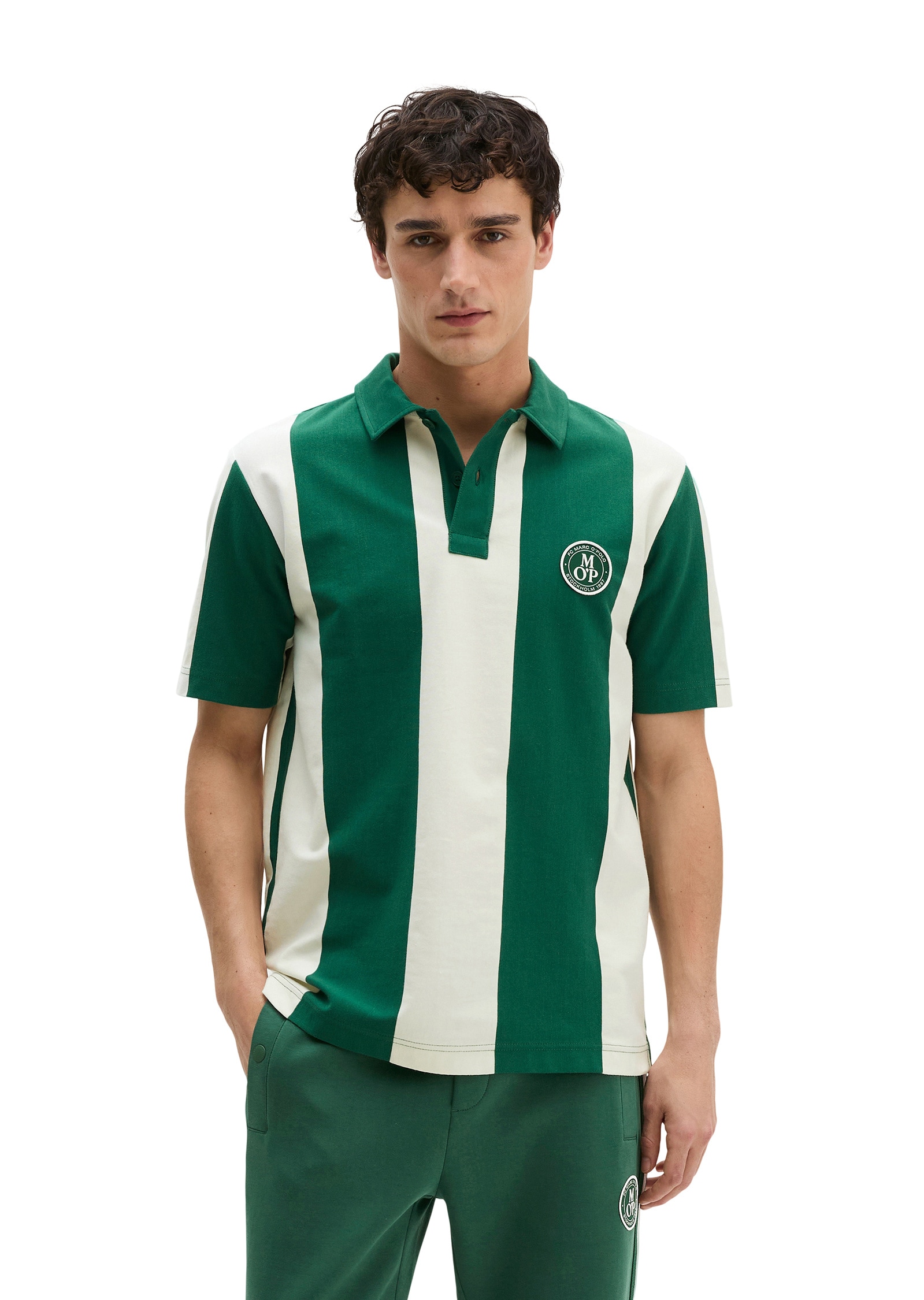 Marc O'Polo Poloshirt »aus schwerer Bio-Baumwoll-Qualität«