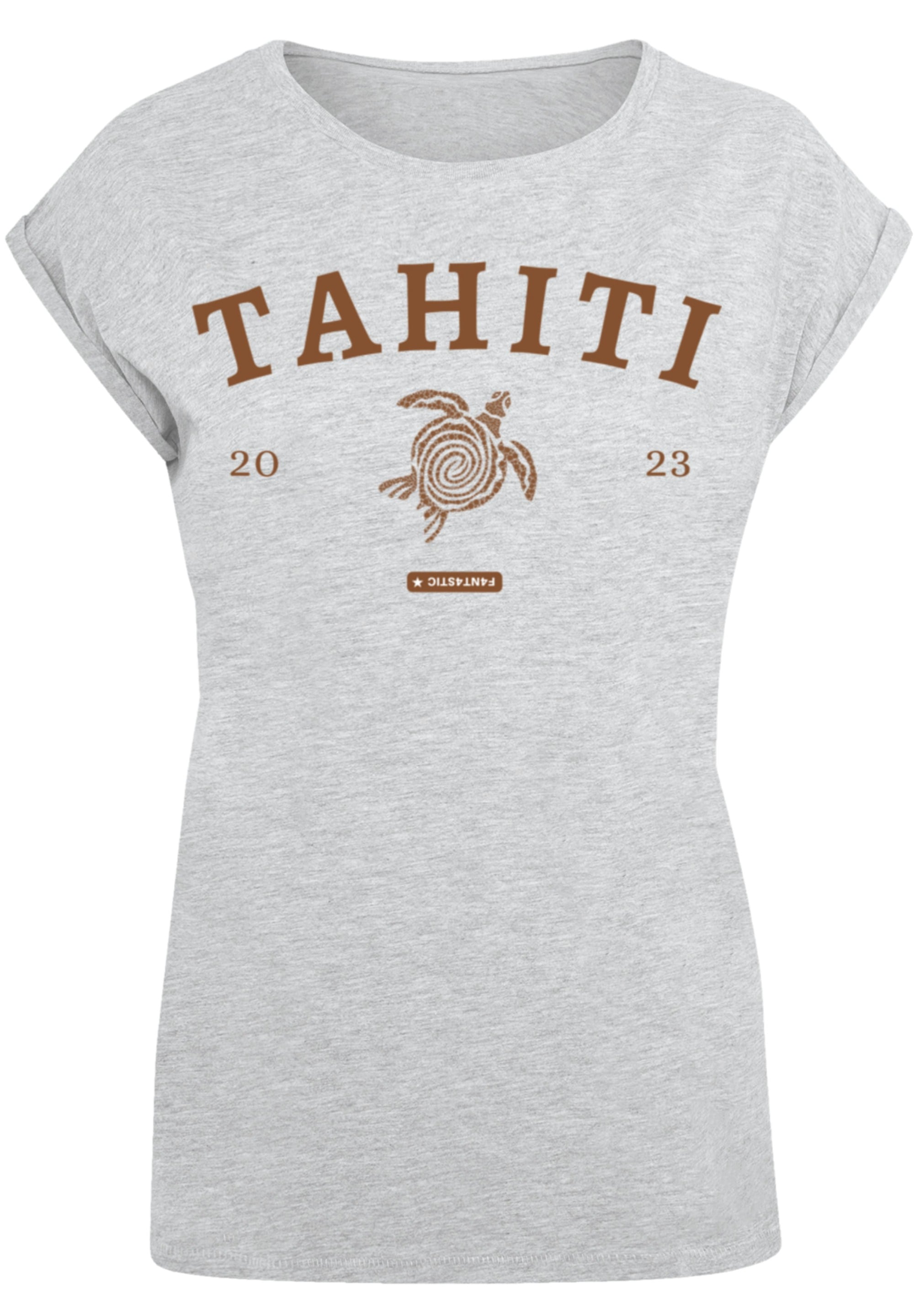 F4NT4STIC T-Shirt "PLUS SIZE Tahiti", Print