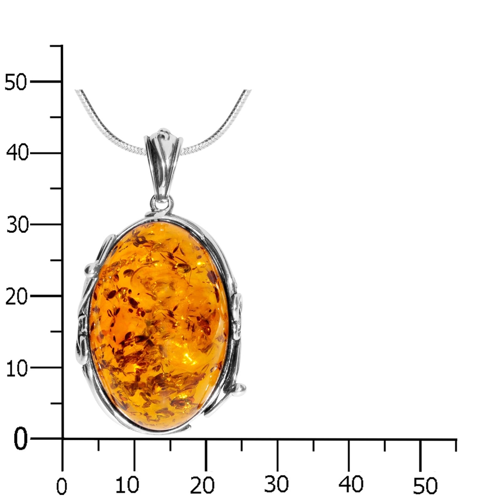 OSTSEE-SCHMUCK Kette mit Anhänger »Ostsee-Schmuck Kette mit Anhänger Anneliese«, (2 tlg.)