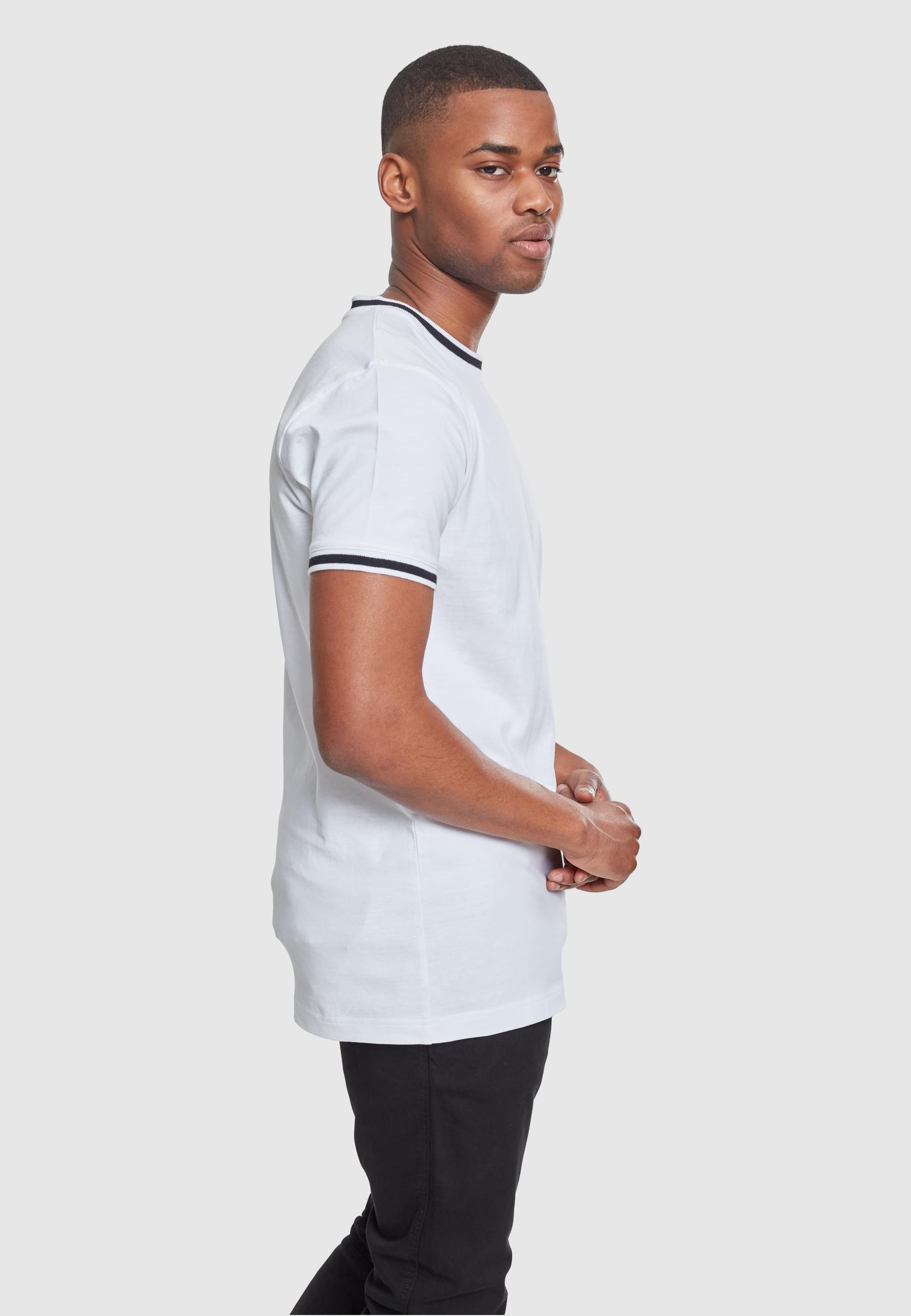 URBAN CLASSICS T-Shirt »Urban Classics Herren College Tee«, (1 tlg.)