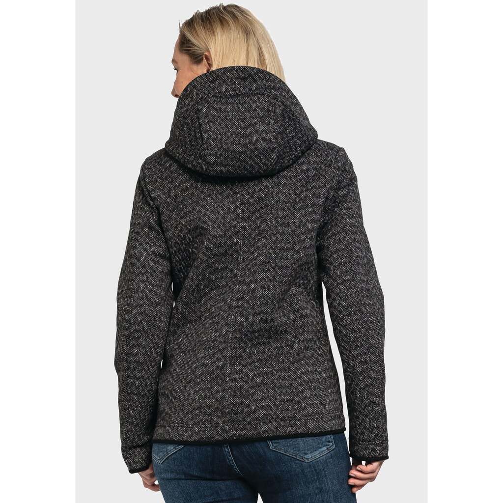 Schöffel Fleecejacke »Fleece Hoody Aurora L«, mit Kapuze