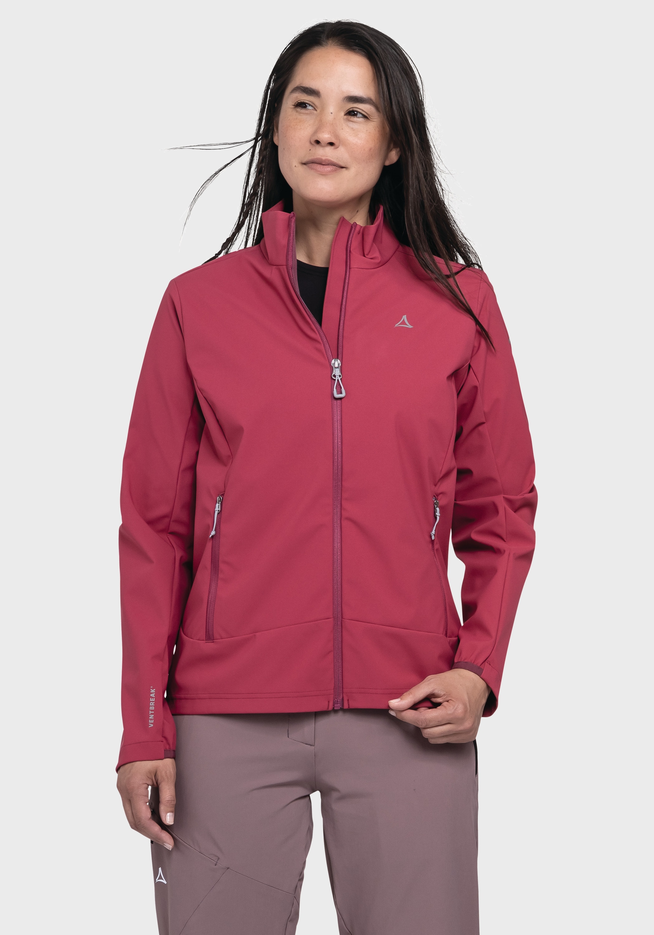 Schöffel Outdoorjacke »Hiking Softshell Jk Style Mirusha WMS«, ohne Kapuze