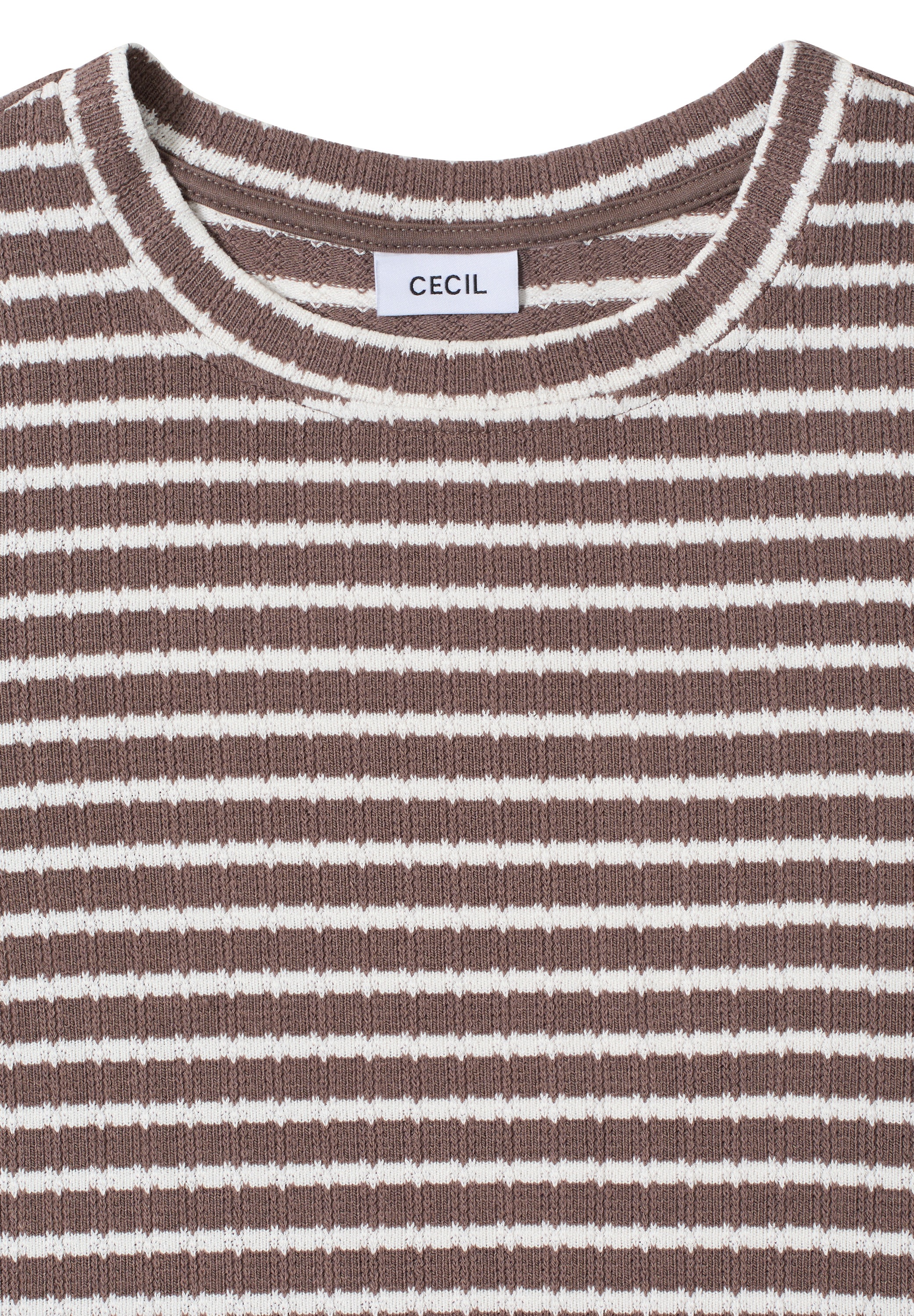 Cecil Langarmshirt im Streifen-Design