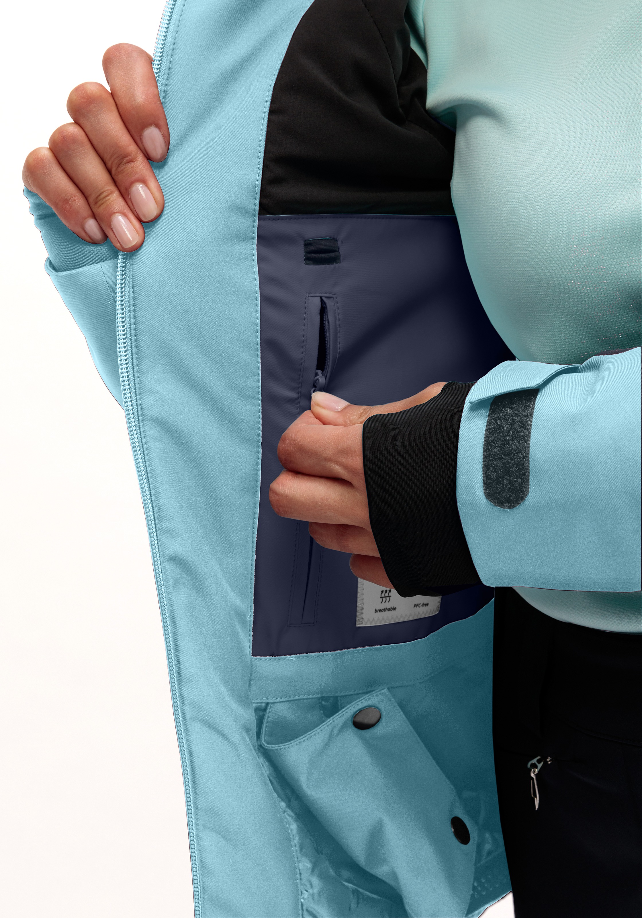 Maier Sports Skijacke »Amiata W« Damen Winterjacke wasserdicht u. atmungsaktiv