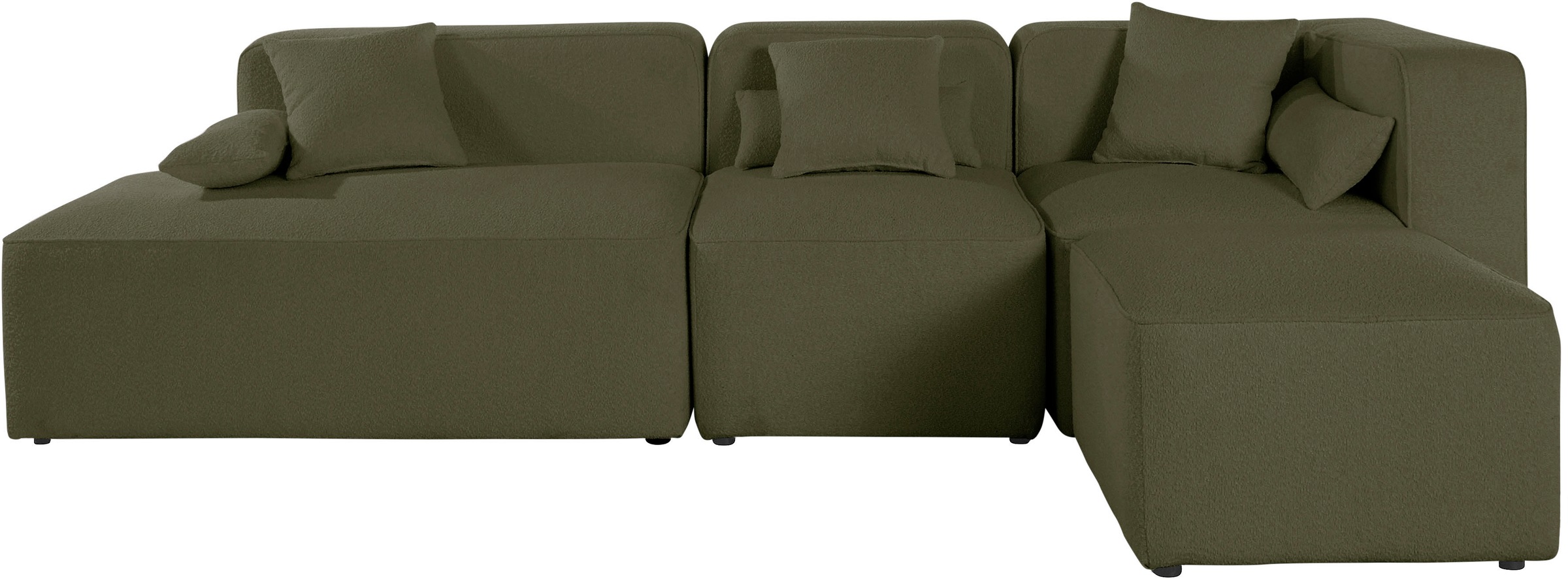 Home affaire Ecksofa "Sundstrup L-Form" Modulserie, individuelle Zusammenst günstig online kaufen