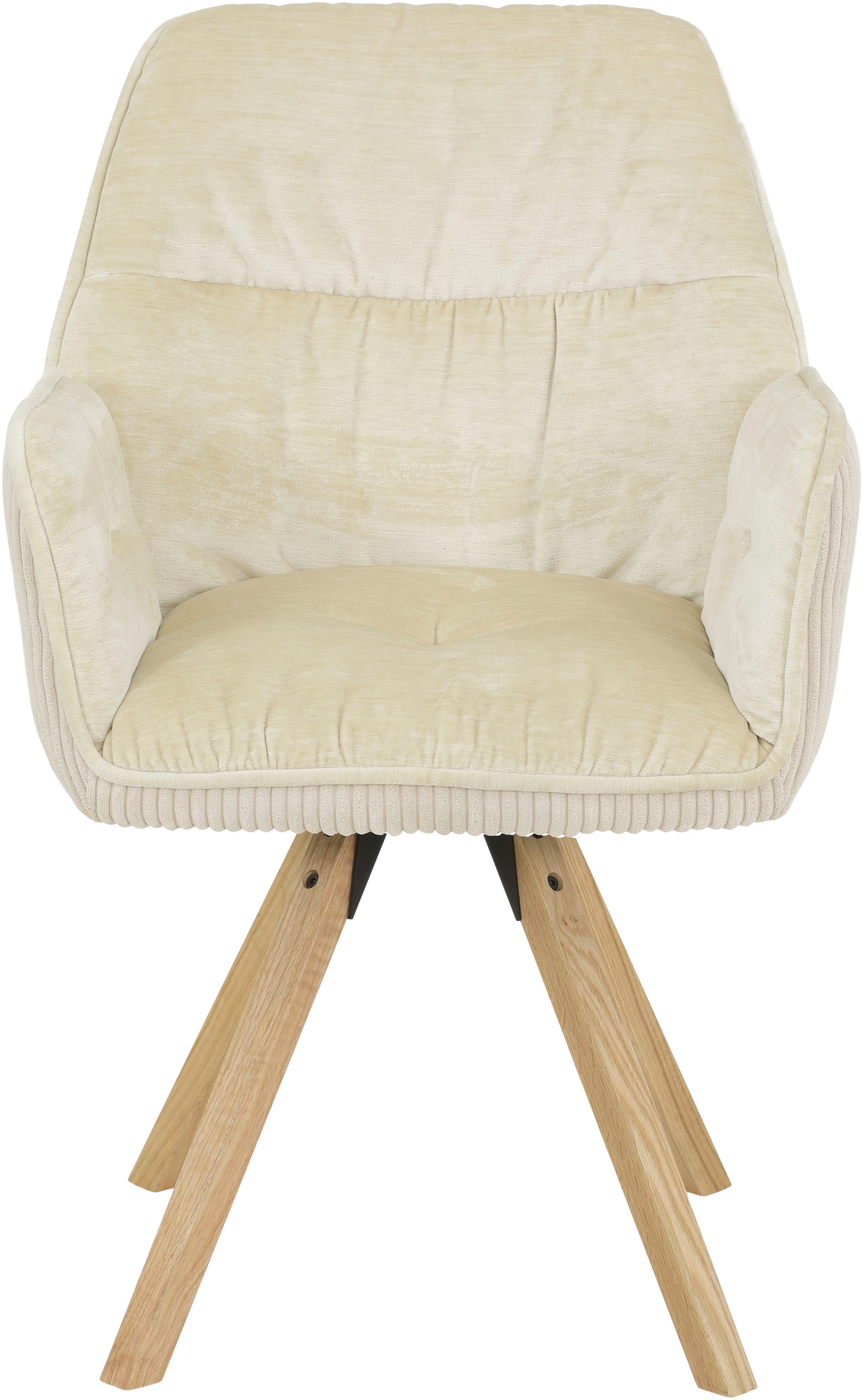 HELA Esszimmerstuhl »BEATRIX«, 2er-Set, Auto-Return 270°, Gestell Massivholz