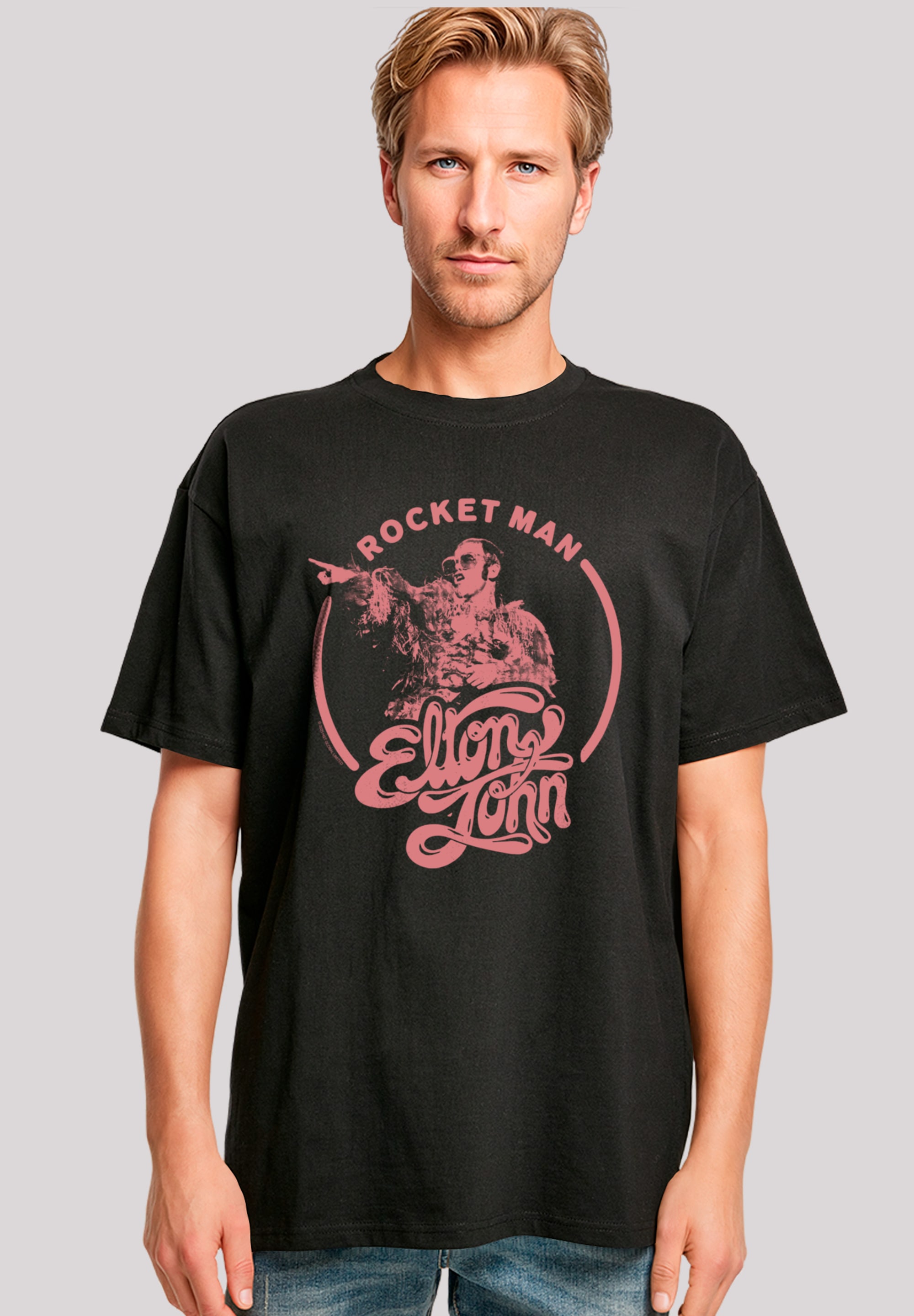 F4NT4STIC T-Shirt "Elton John Rocketman", Premium Qualität günstig online kaufen