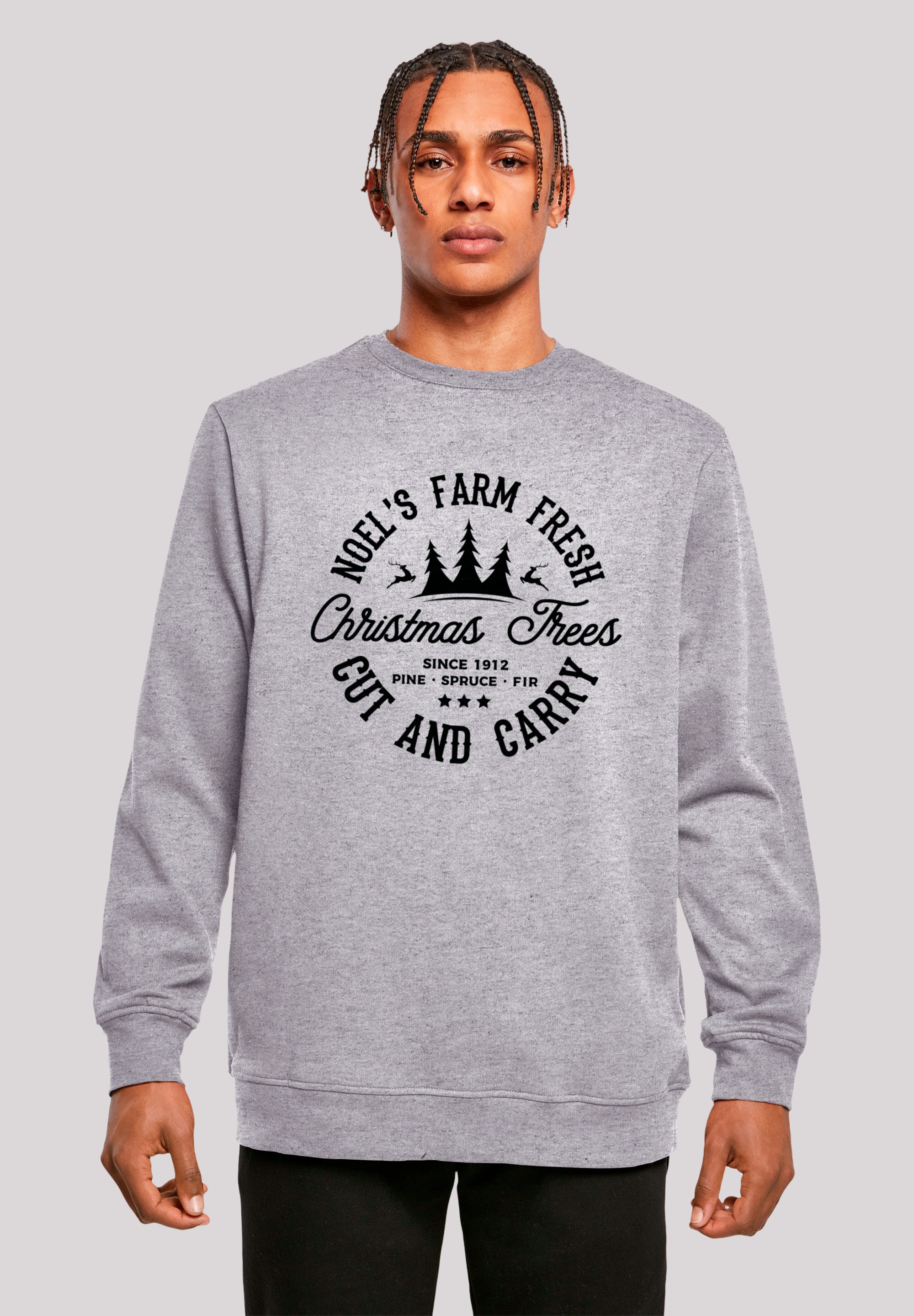 Sweatshirt »Weihnachten Trees Farm Retro Sign«, Premium Qualität, Christmas Collection