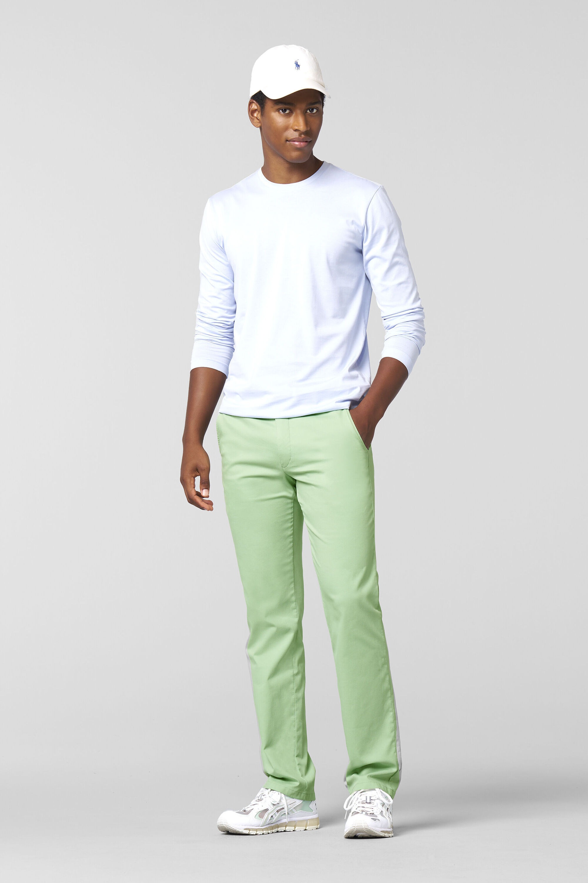 MEYER Chinos »ROMA Art.1-5070«, mit buntgewebtem Innenfutter