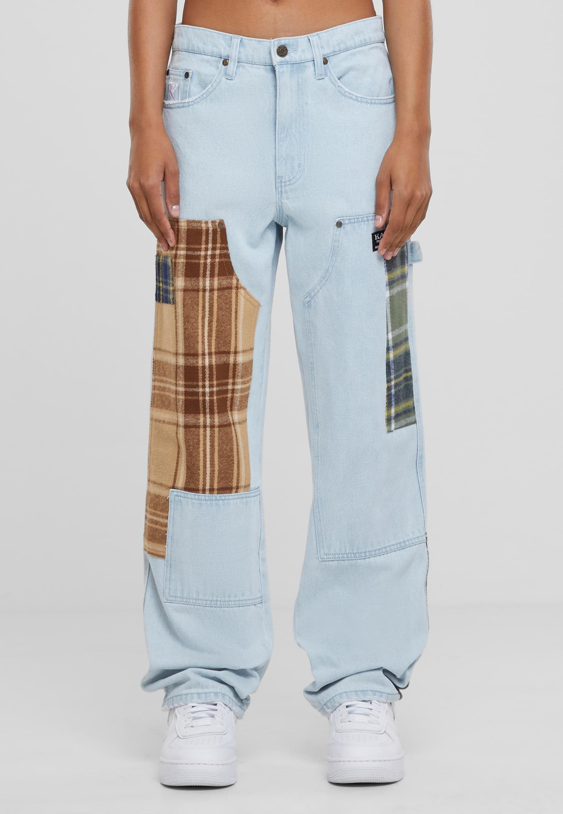 Karl Kani Bequeme Jeans »Karl Kani Herren KK Retro Patchwork Carpenter Pants«