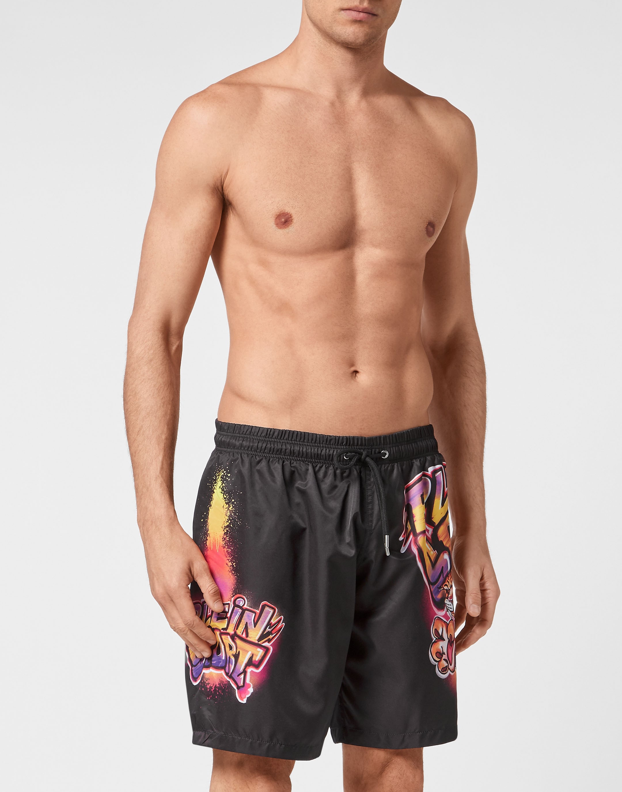 PLEIN SPORT Badeshorts "Beachwear Shorts" günstig online kaufen