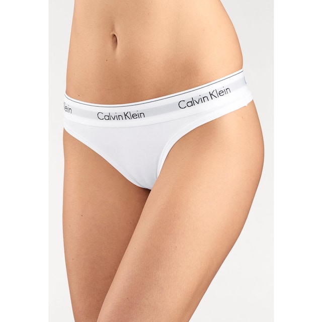 Calvin Klein String »MODERN COTTON«, mit breitem Bündchen online bestellen  | BAUR