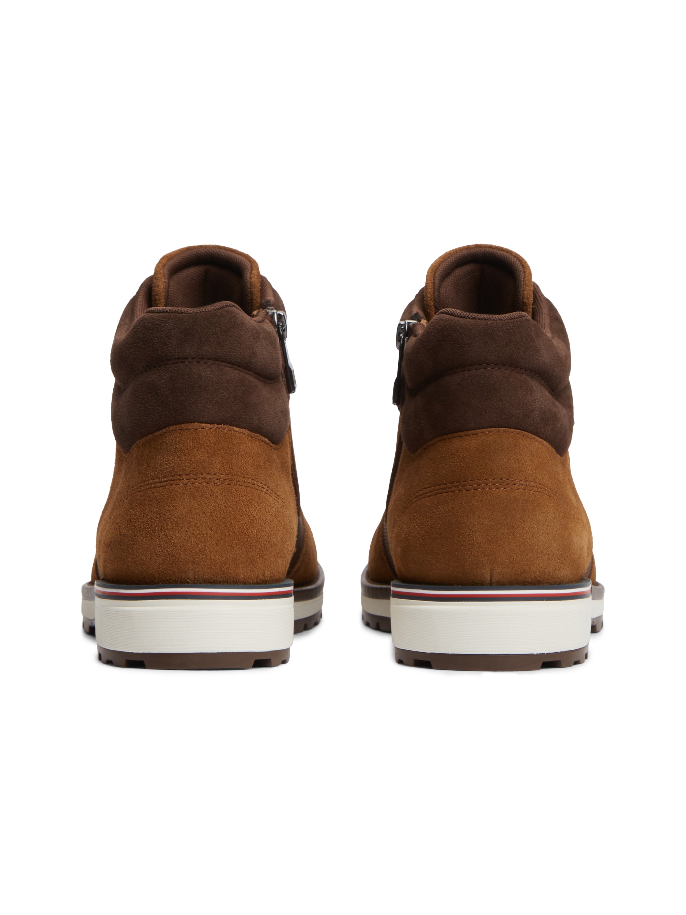 Tommy Hilfiger Schnürboots »CORPORATE OUTDOOR SUEDE BOOT«  Schnürstiefelette mit praktischem Innenreißverschluss