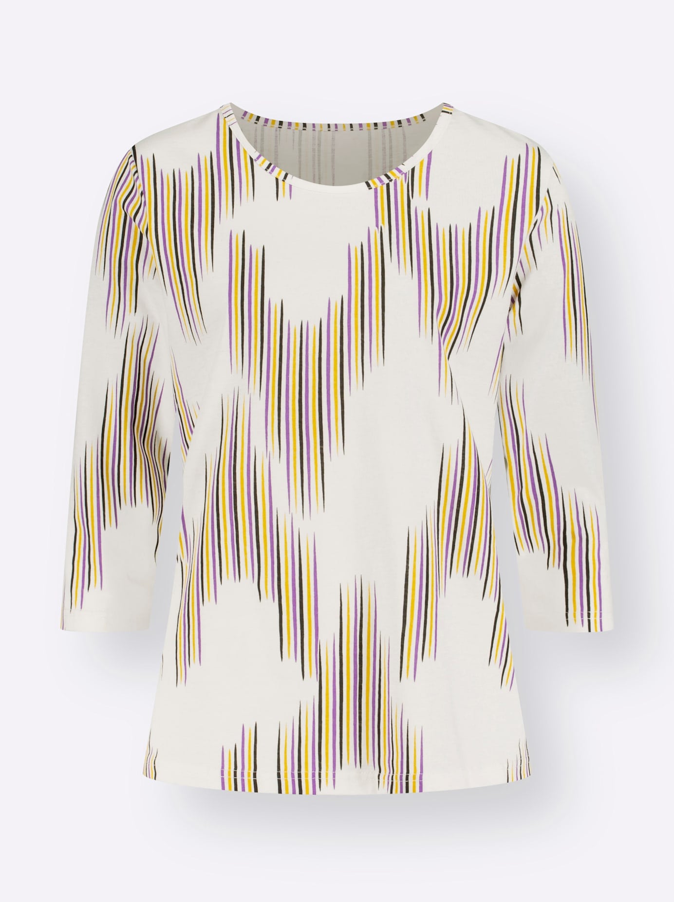 3/4-Arm-Shirt »Rundhals-Shirt«