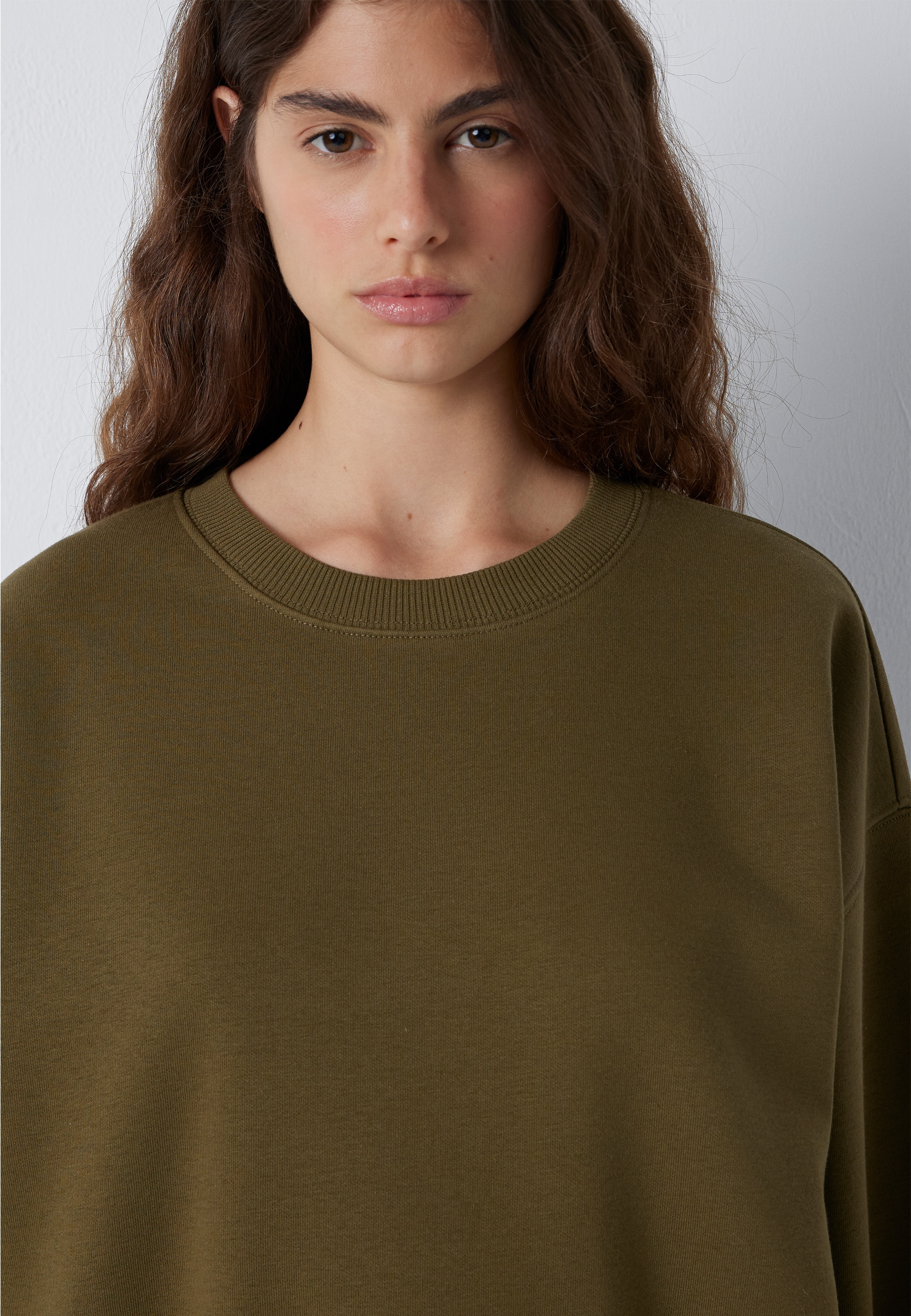 Mavi Rundhalspullover »CREW NECK SWEATSHIRT« Sweatshirt cropped