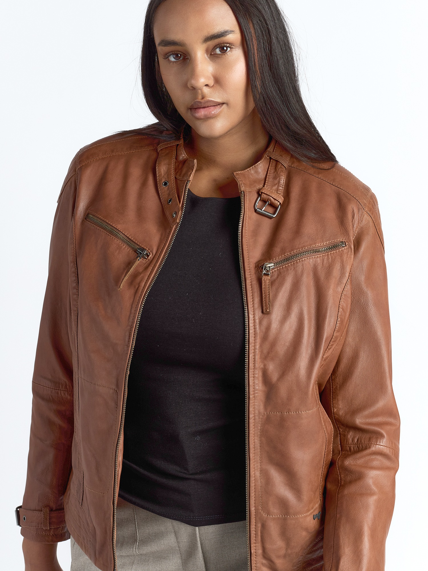 Maze Lederjacke "42021313" günstig online kaufen