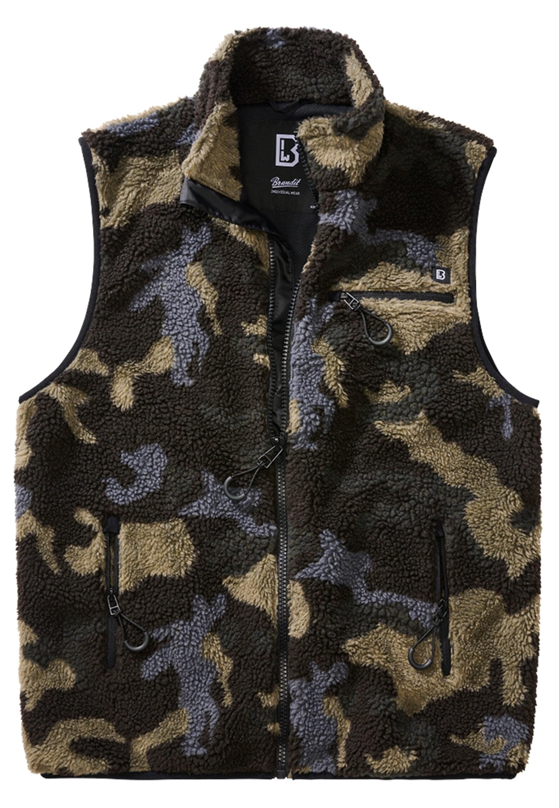 Steppweste »Brandit Herren Teddyfleece Vest Men«, (1 tlg.)