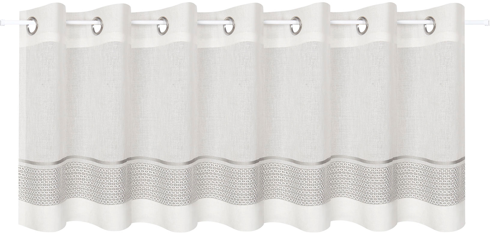 Gerster Scheibengardine "Janni" Ösen 1 Stk. tlg. SB-Ösenbistro "JANNI" günstig online kaufen