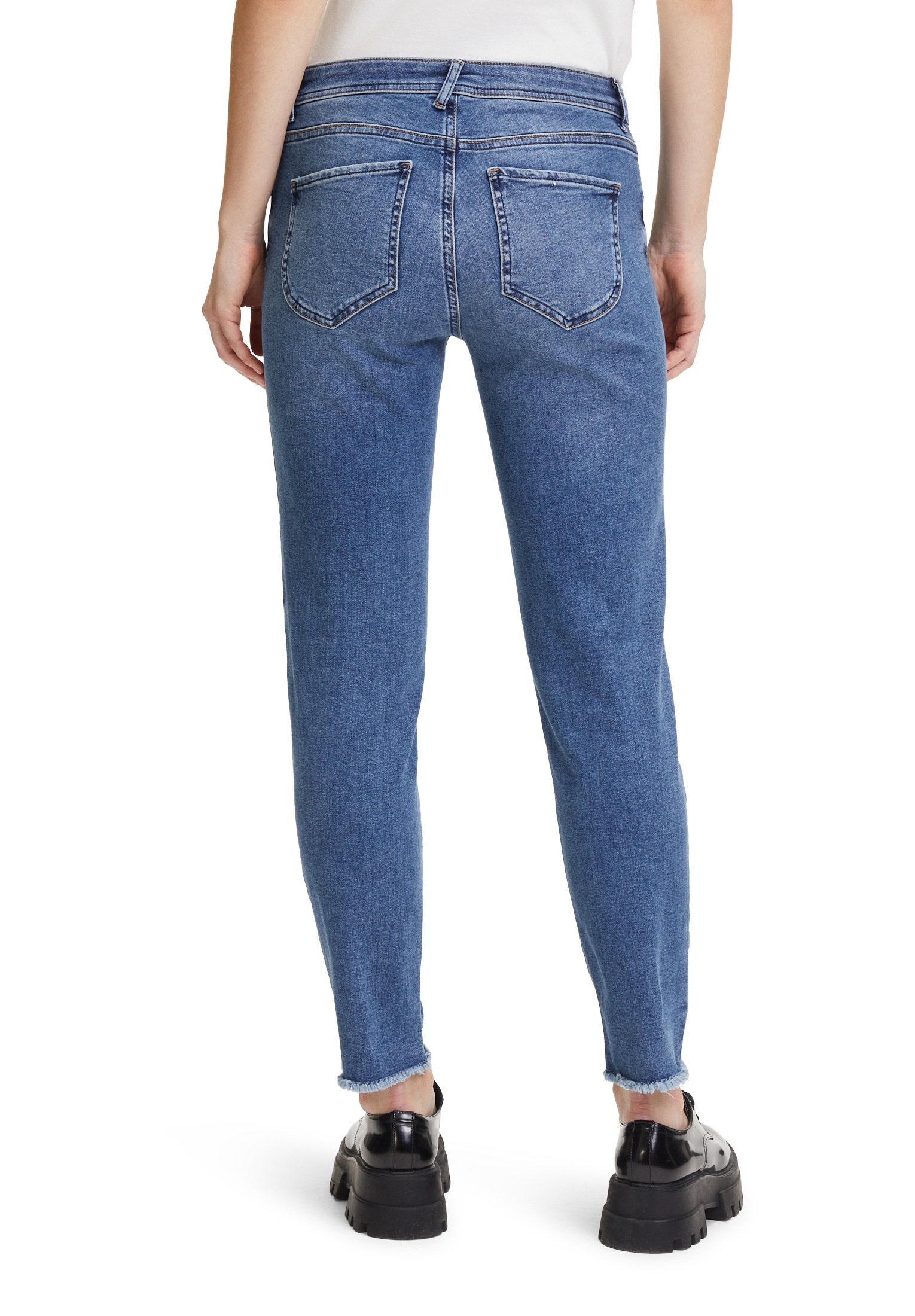 Cartoon Ankle-Jeans »Cartoon Used Look-Jeans mit verkürztem Bein«