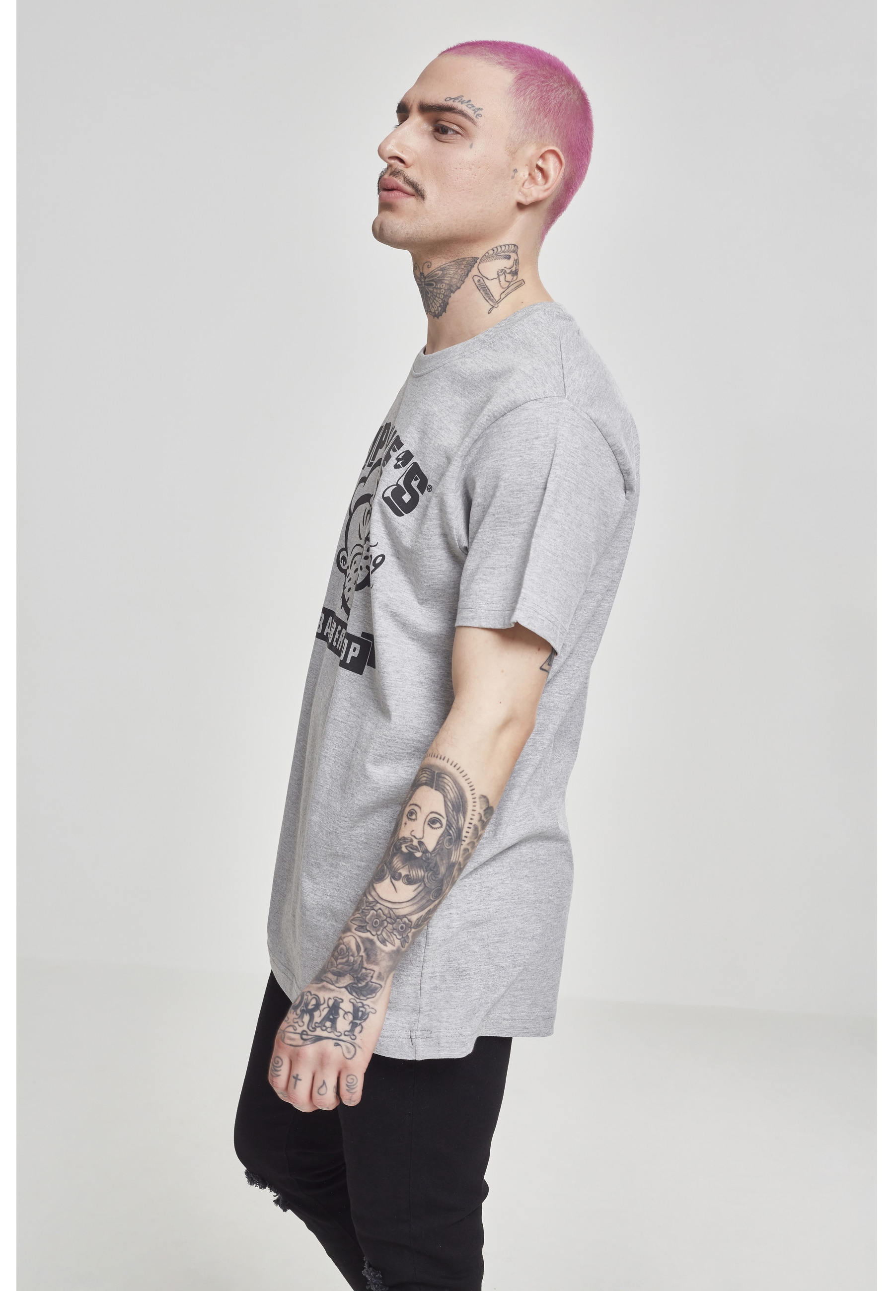 Merchcode T-Shirt »Merchcode Herren Popeye Barber Shop Tee« 1
