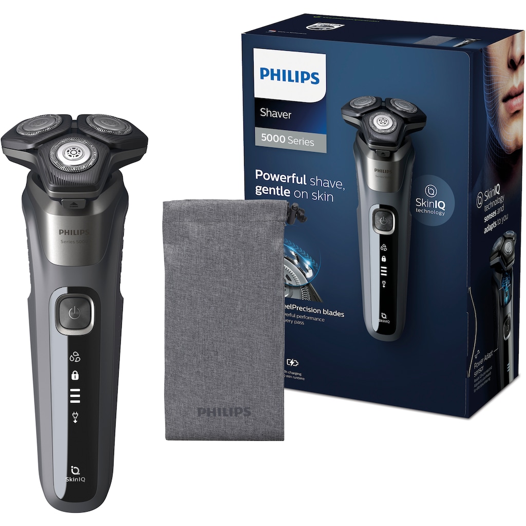 Philips Elektrorasierer »Shaver series 5000 S5587/10«, mit Skin IQ Technologie