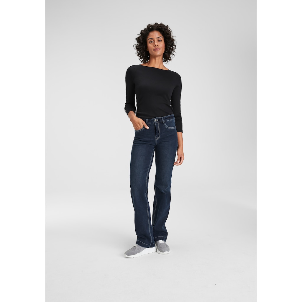 Arizona Gerade Jeans, "Wide Leg"