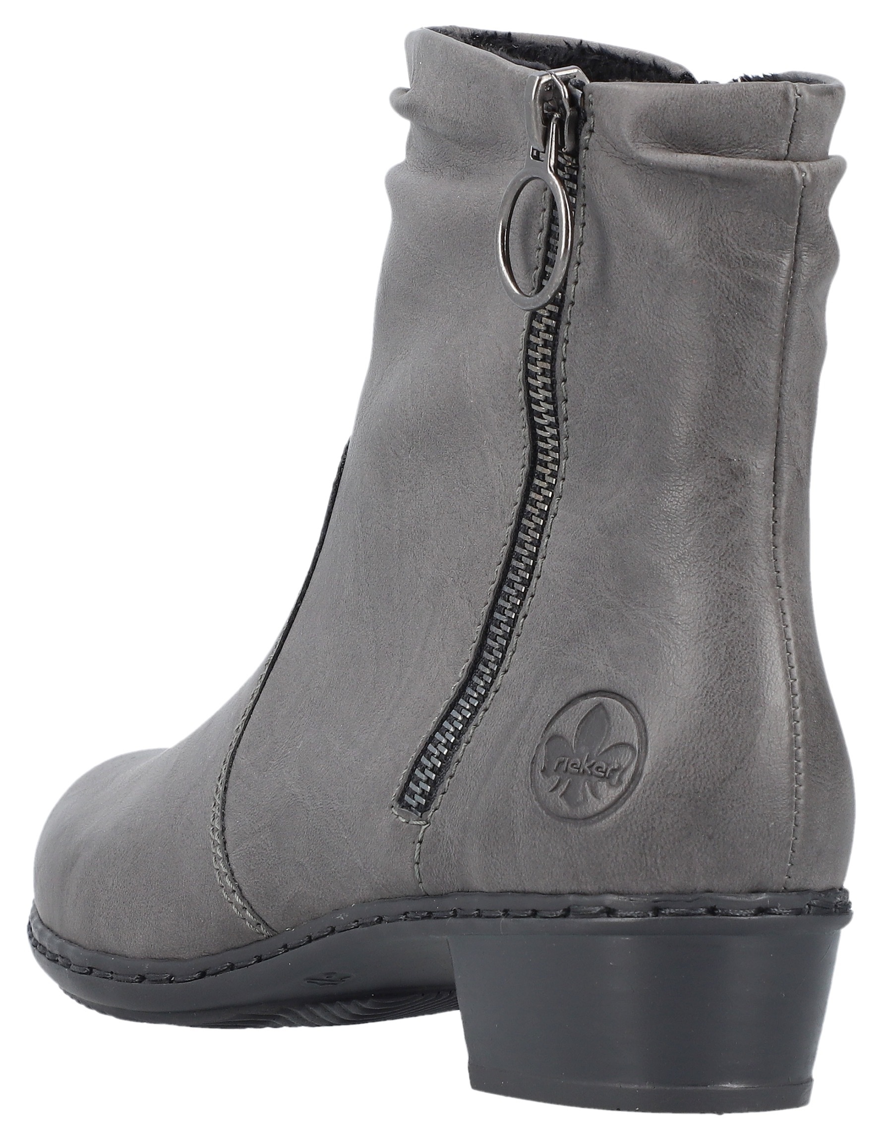 Rieker Stiefelette, mit praktischem Innen-Reißverschluss