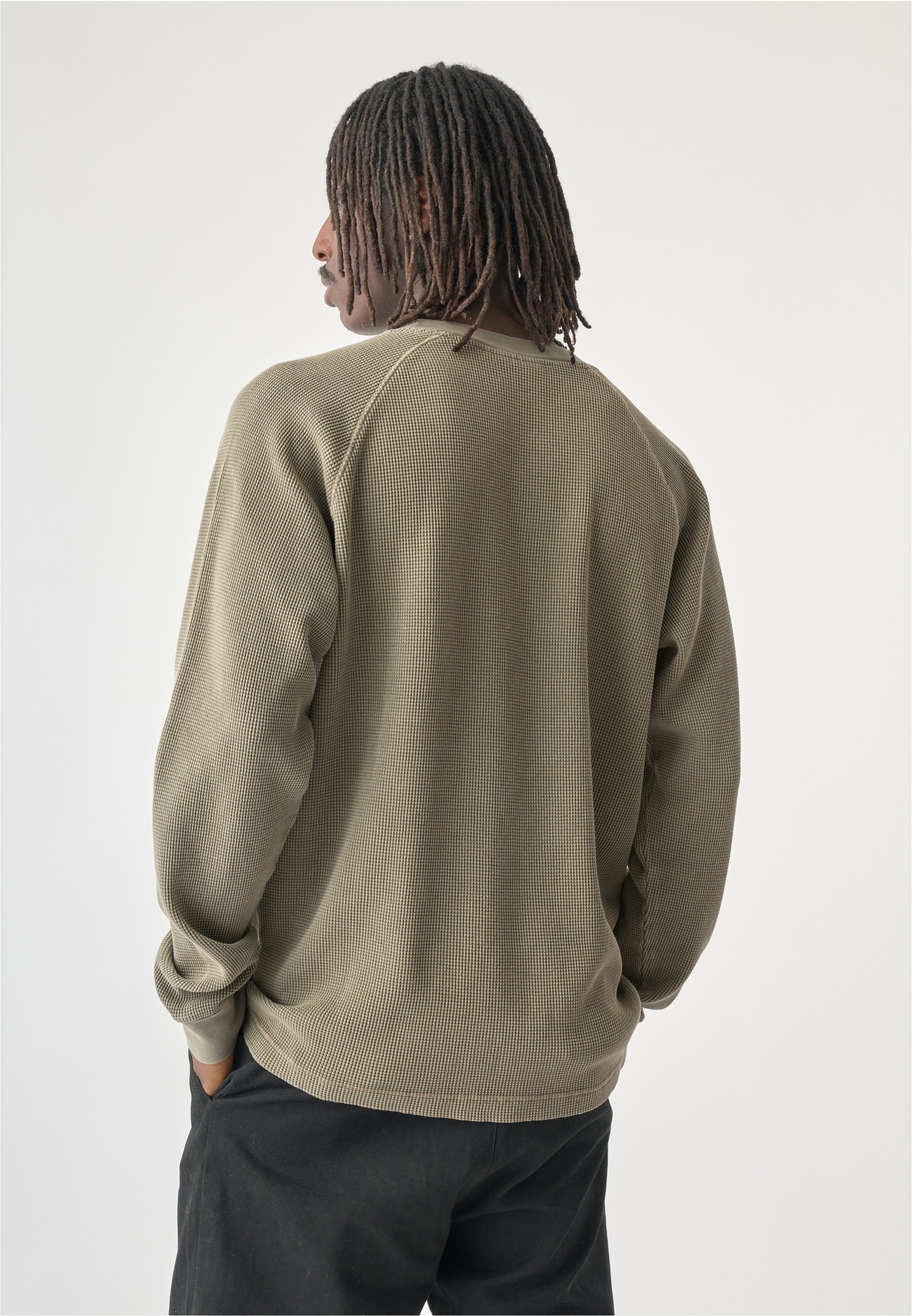 Cleptomanicx Strickpullover »Boxy Crewneck Thermal« im lockeren Schnitt