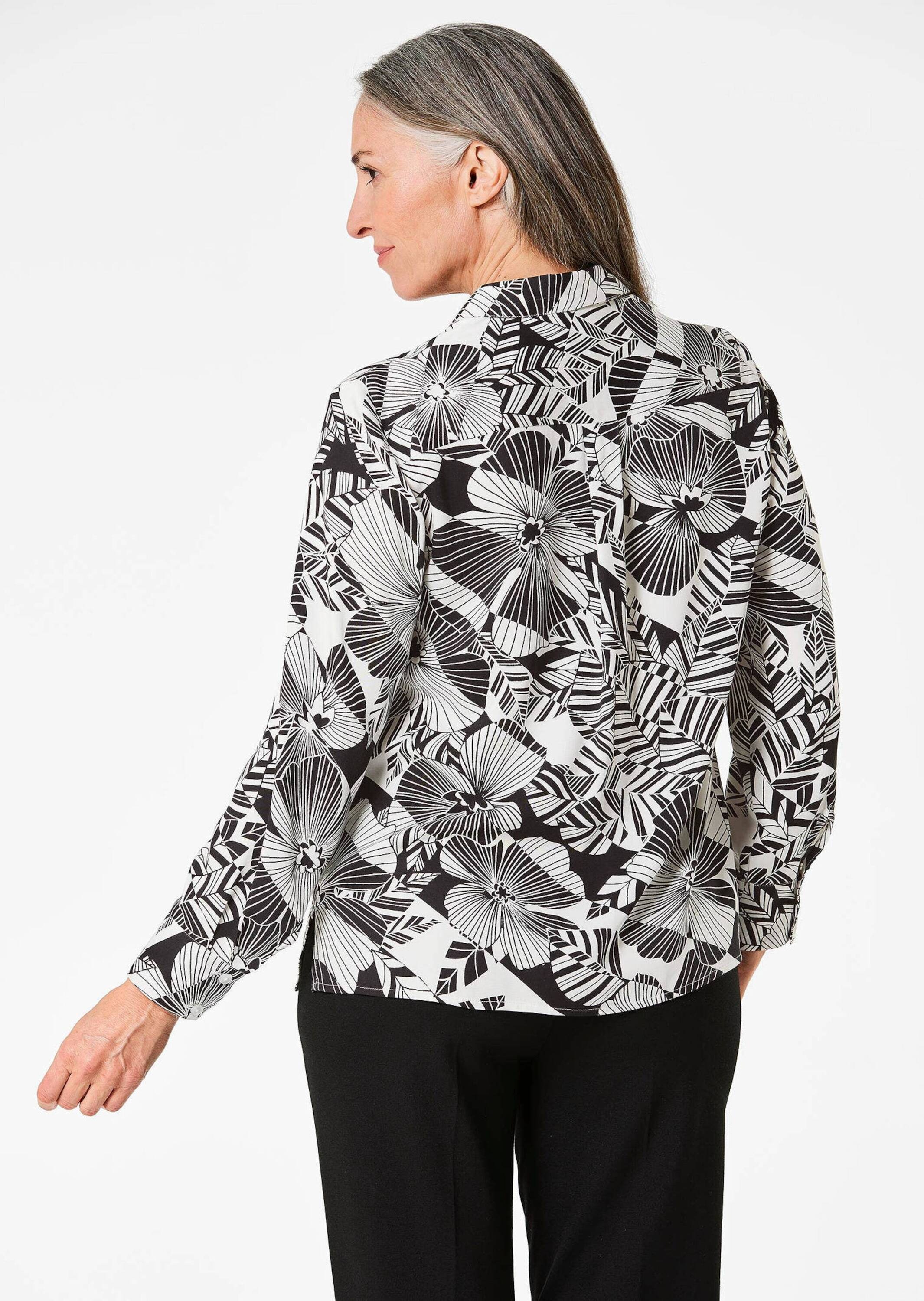GOLDNER Hemdbluse »Kurzgröße Bluse«