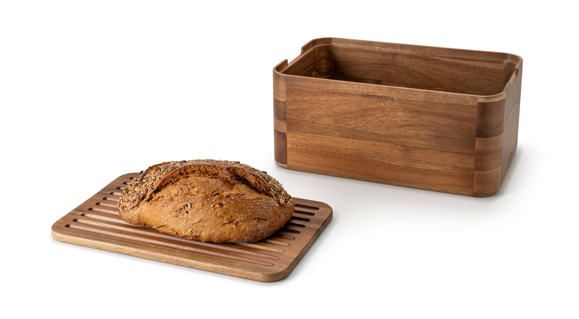 Continenta Brotkasten »Brotbox aus Akazienholz« 1 tlg.