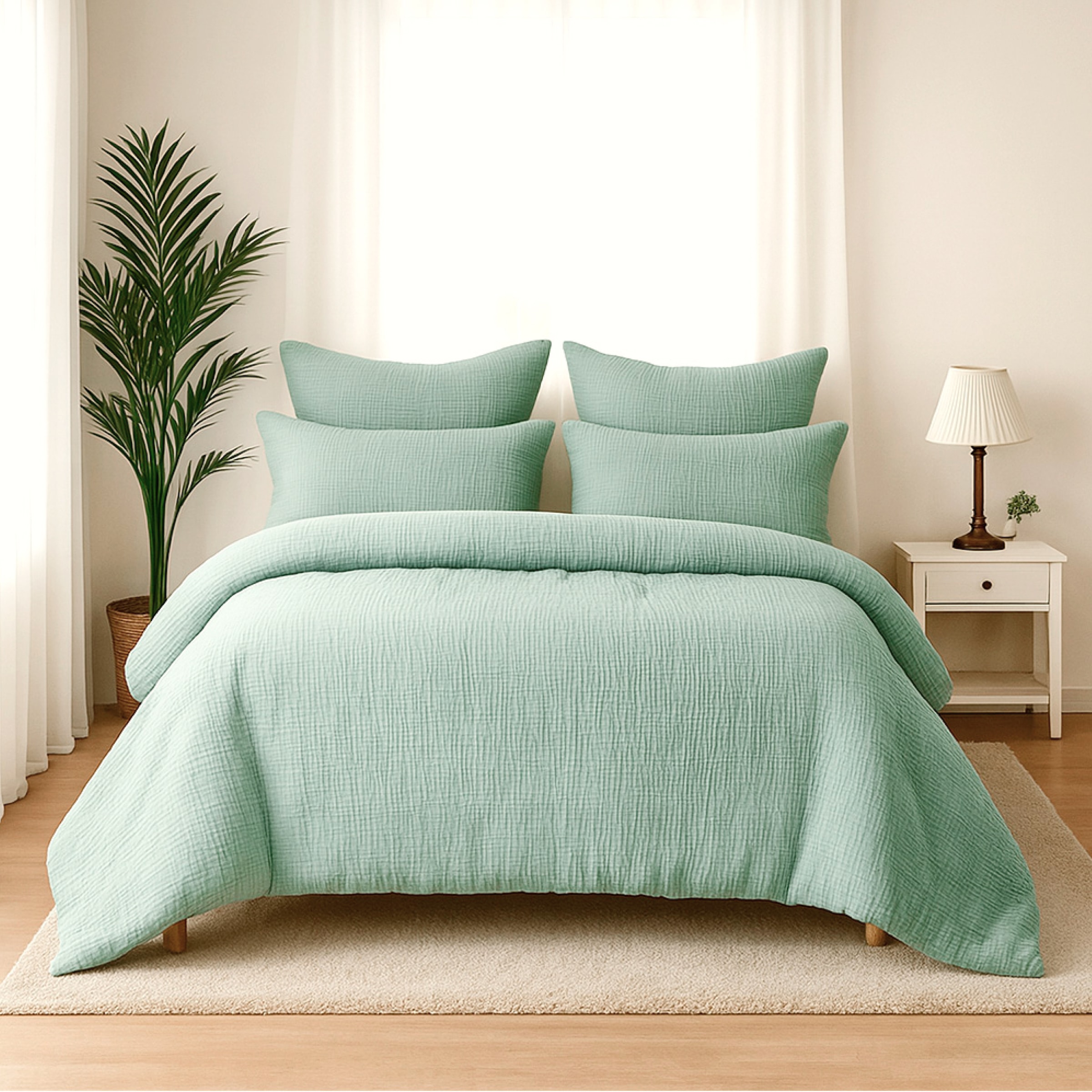 Wolkenfeld Bettwäsche "Wolkenfeld Premium Musselin mit Reißverschluss" 3 tl günstig online kaufen