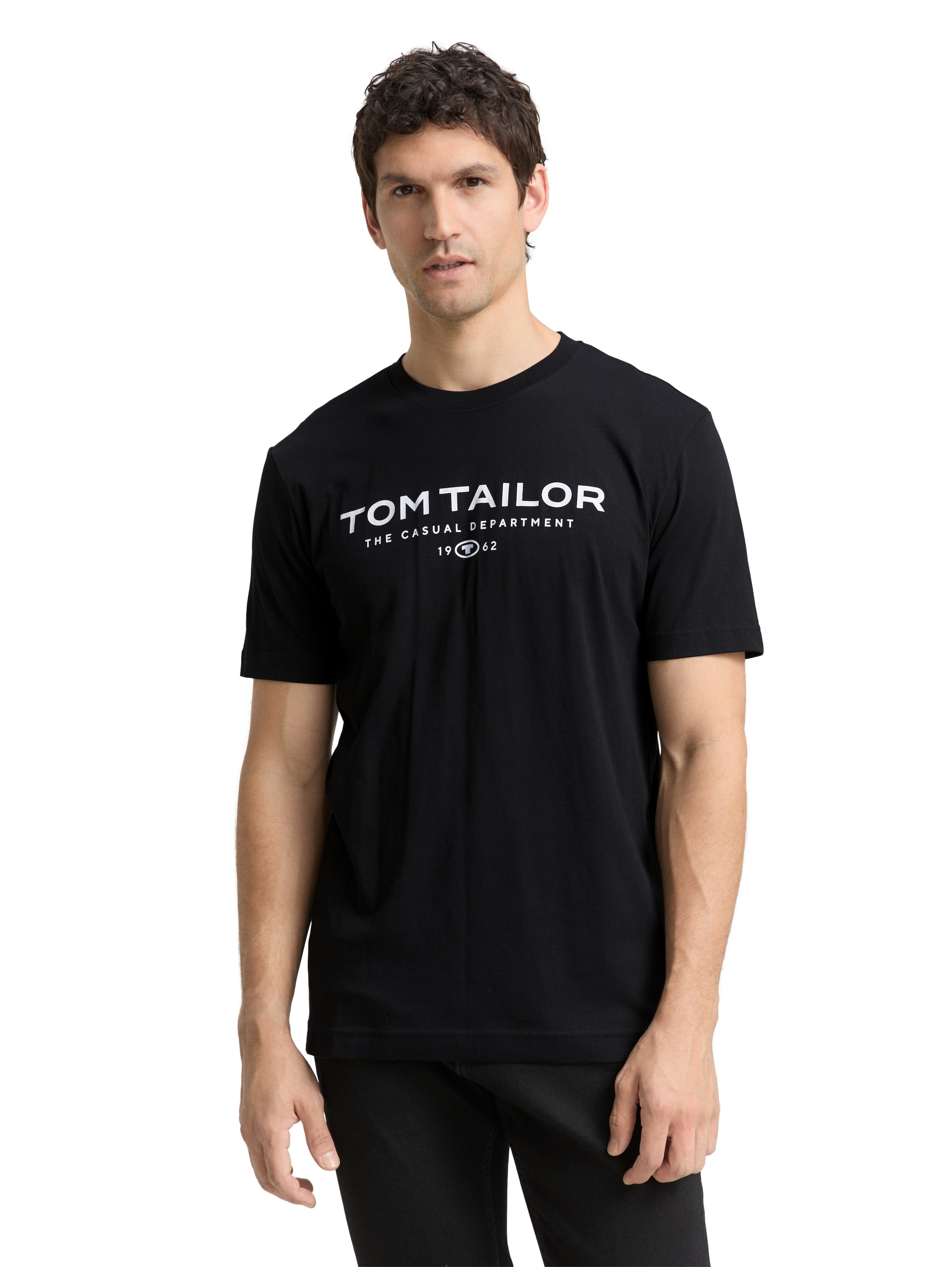 TOM TAILOR T-Shirt Sommershirt mit Frontprint günstig online kaufen