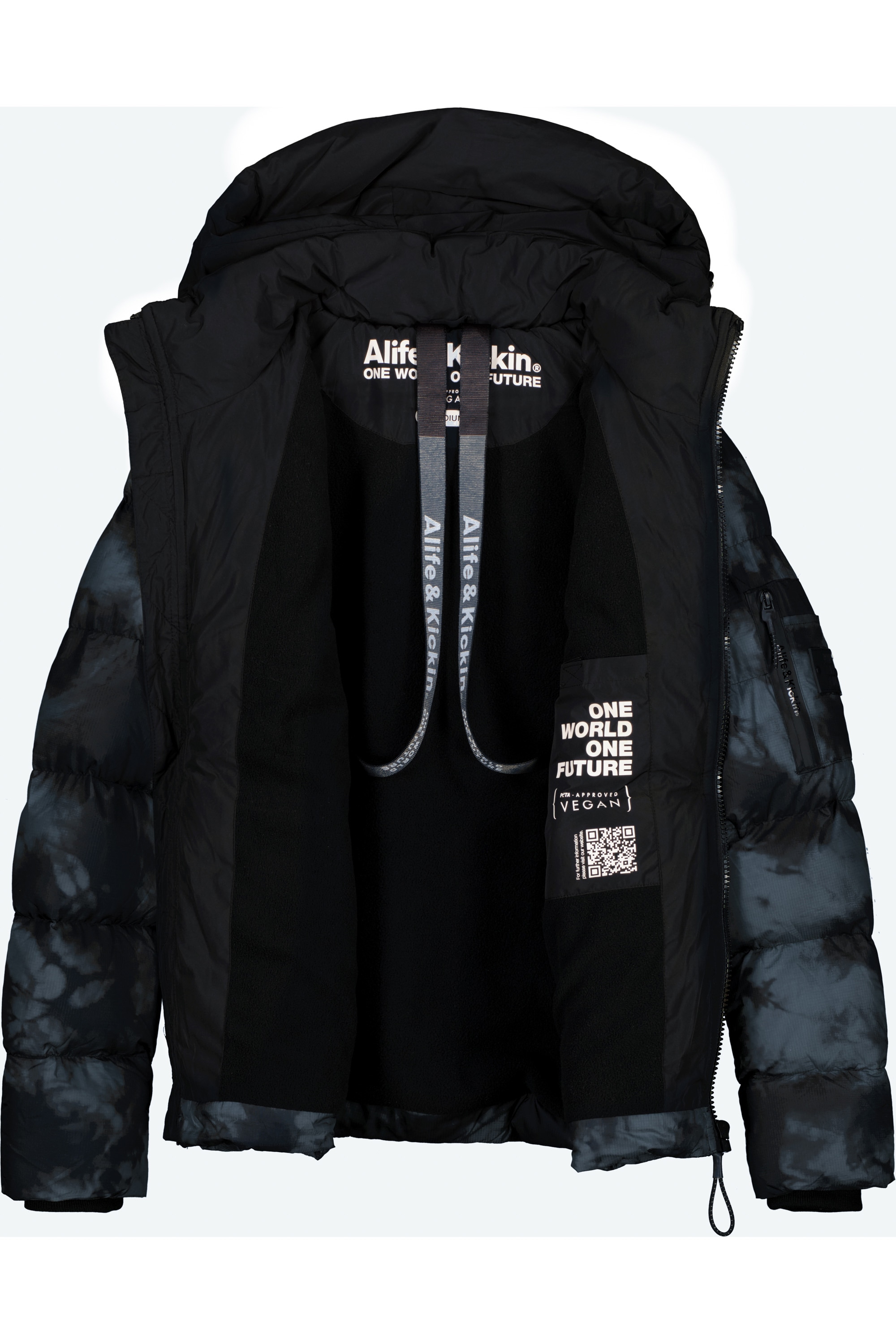 Alife & Kickin Winterjacke »Herren HenryAK B«, mit Kapuze, Warm kurze Jacke, gefüttert mit abnehmbarer Kapuze